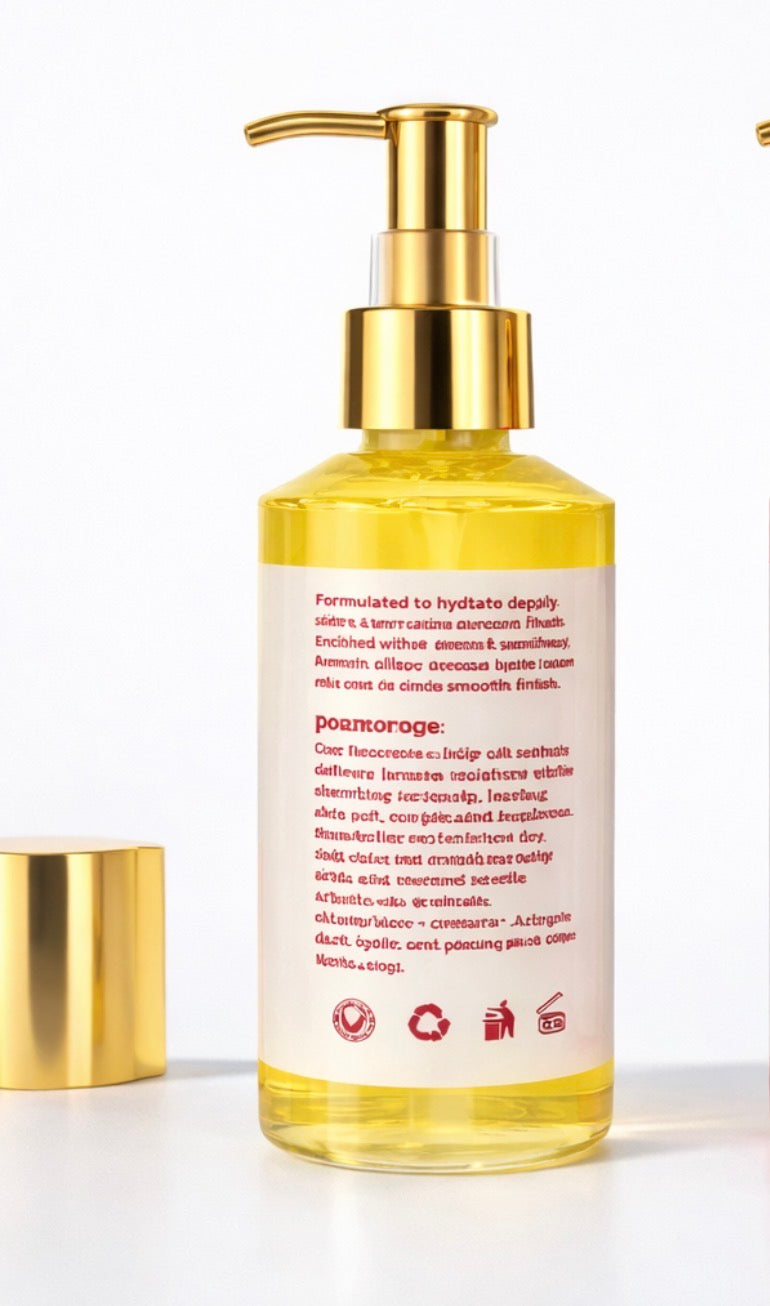 Glow oil set  2 hydration  glow and brightens 8 oz