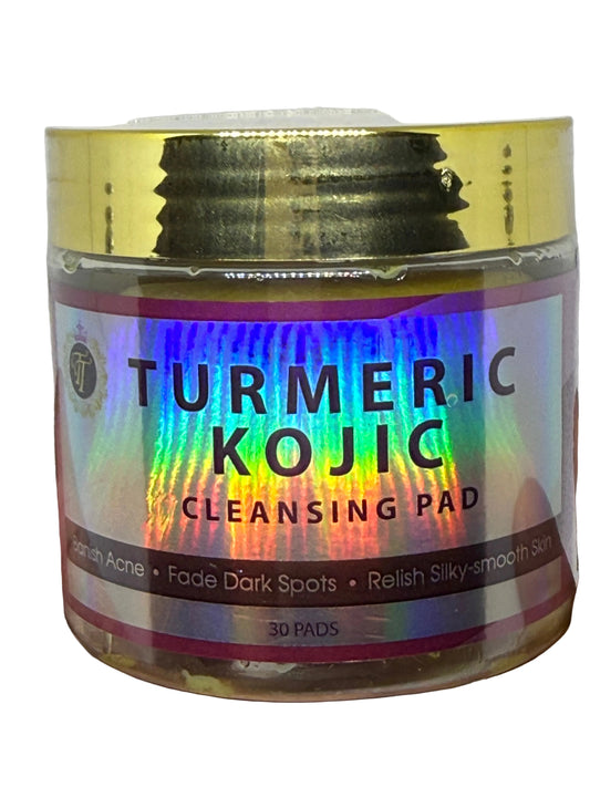 Turmeric Kojic Acid
Exfoliating Cleansing
Pads