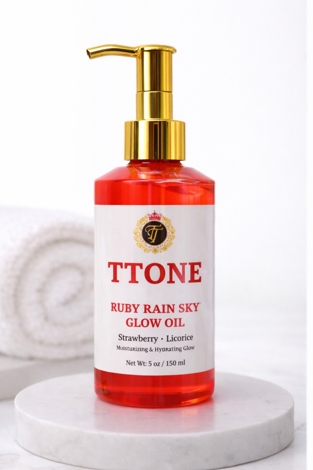 Red Glow oil hydration  glow and brightens 8 oz