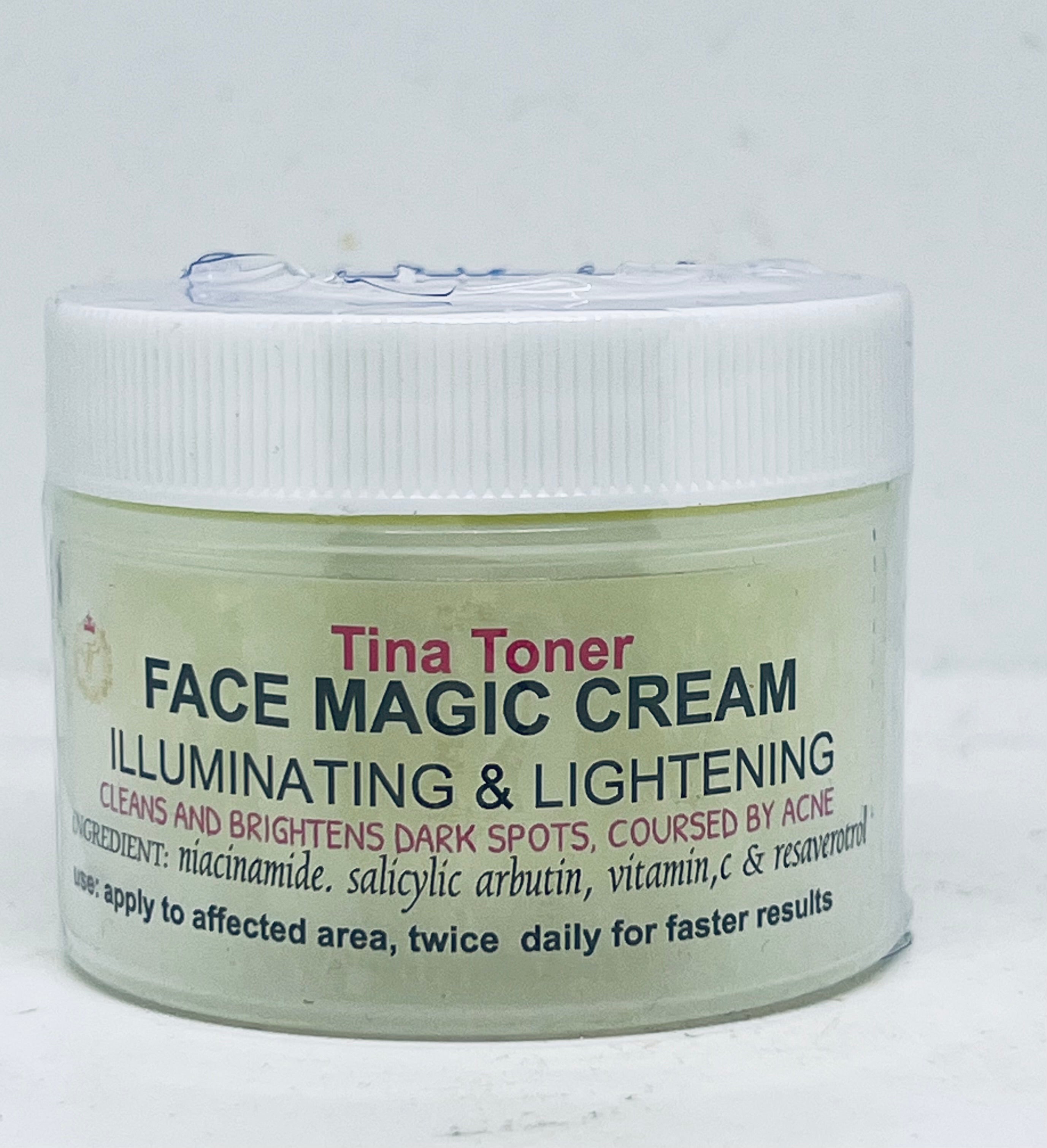 Tina Toner Gold Luxury Anti-Aging Duo – Face Magic Cream & Facial Essence Serum