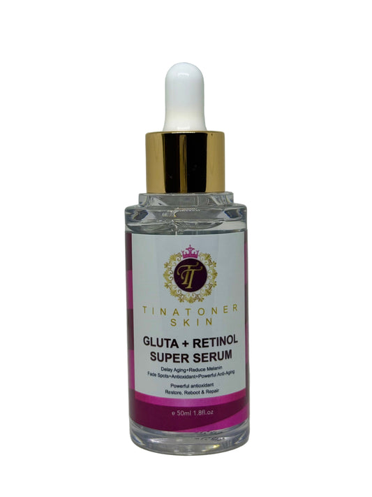 Super serum Gluta + Retinol glow serum 30oz