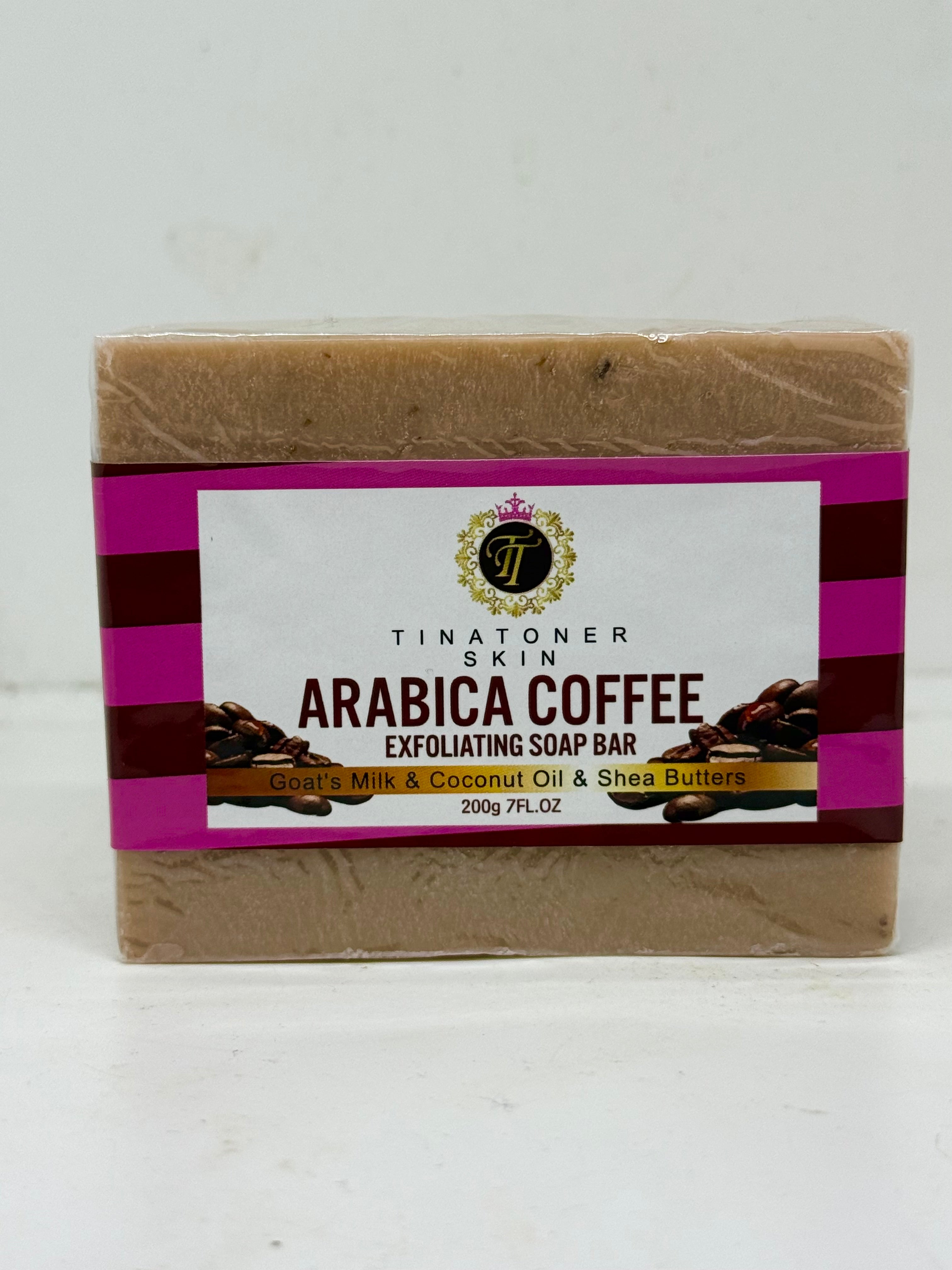 Arabica coffee exfoliating soap 200G