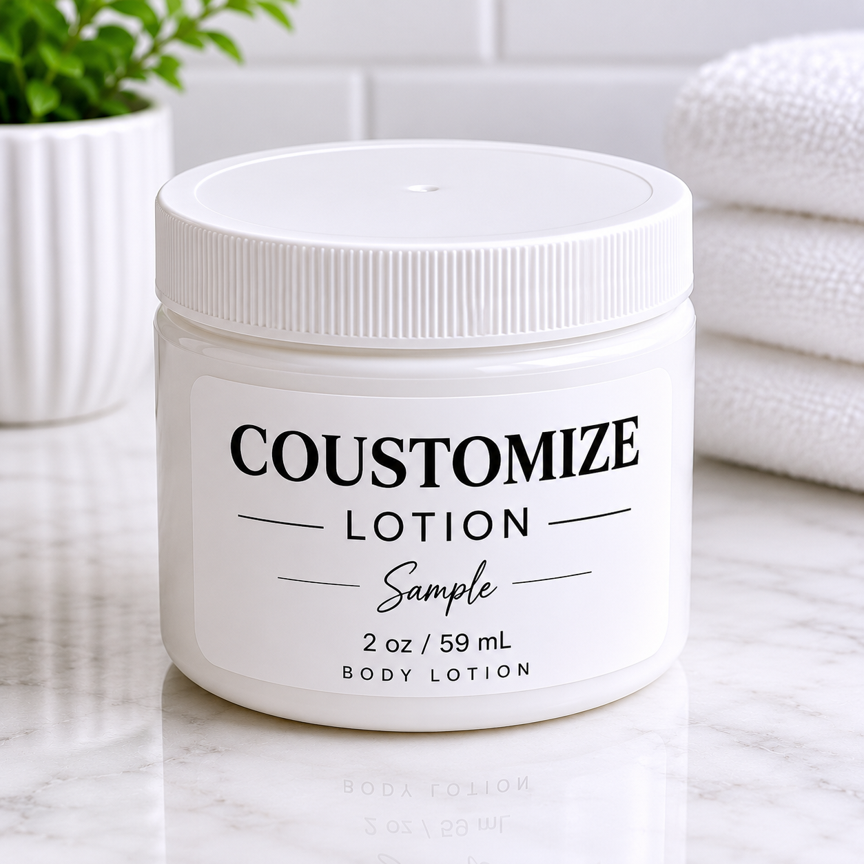Sample Coustomize Cream 2 Oz
