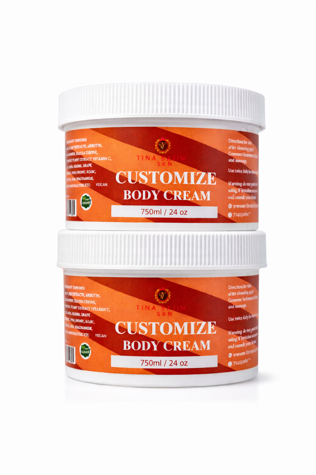 Customized MY body cream 24 oz