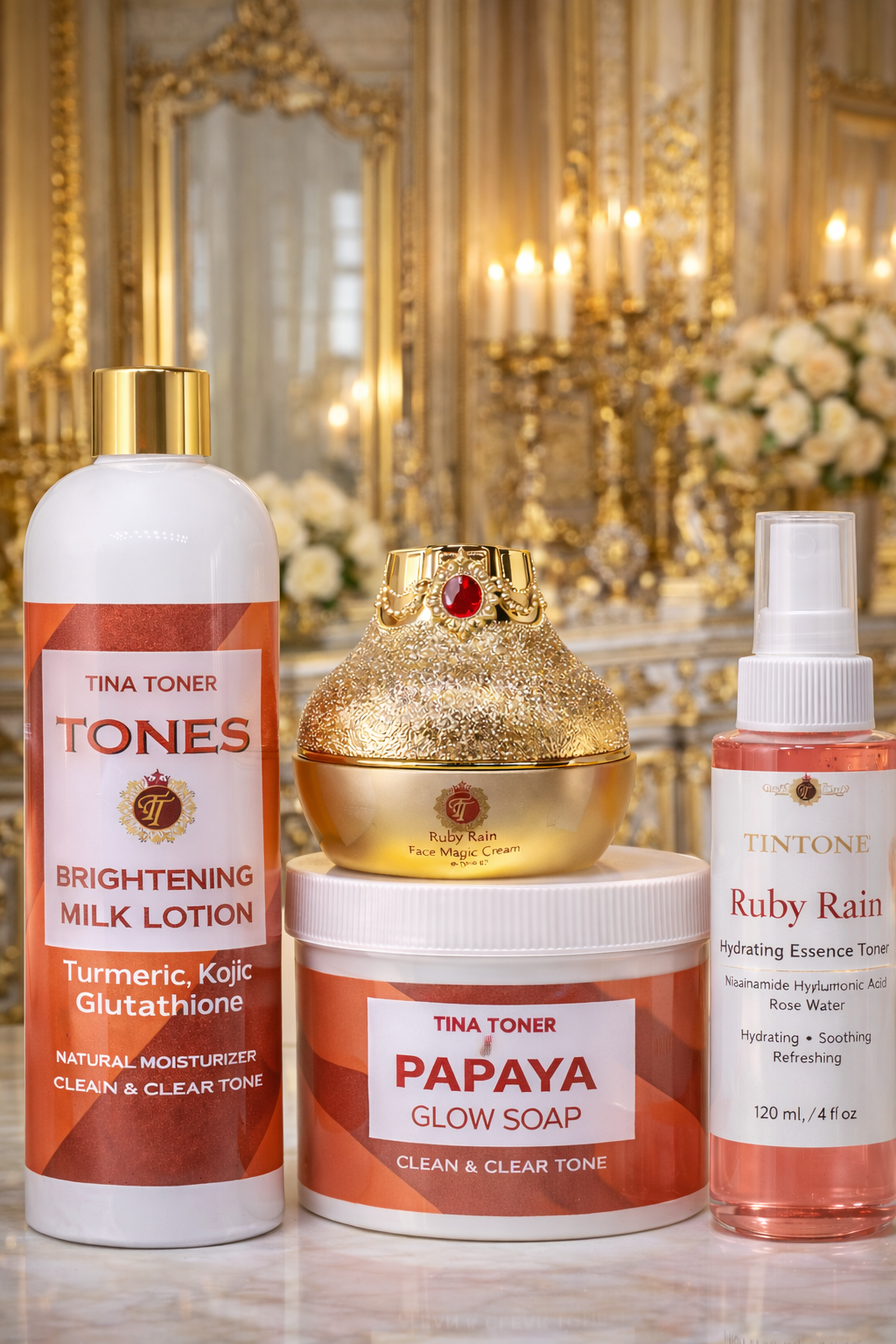 TONES UP complete body  set 4