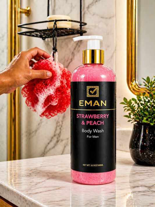 EMAN X TTONE Candy & Strawberry + Mango & Banana Glow Body Wash 500g ( (Copy)