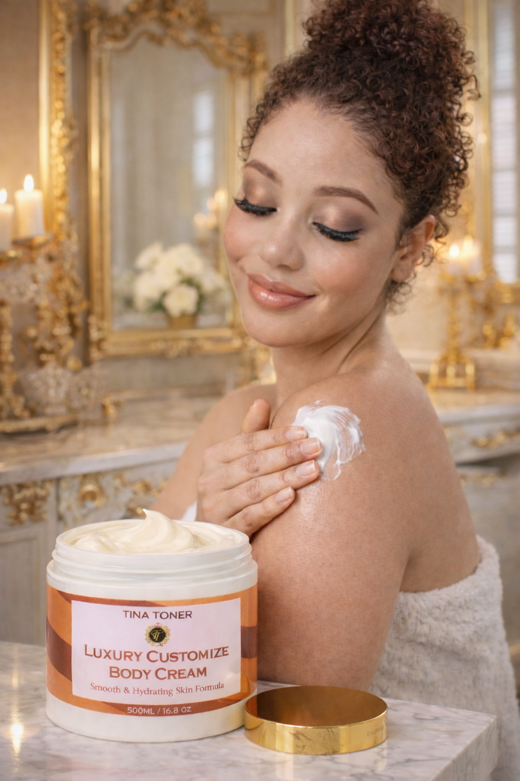 TTONE Luxurys Customized   Brightening  Body cream  set (best seller)