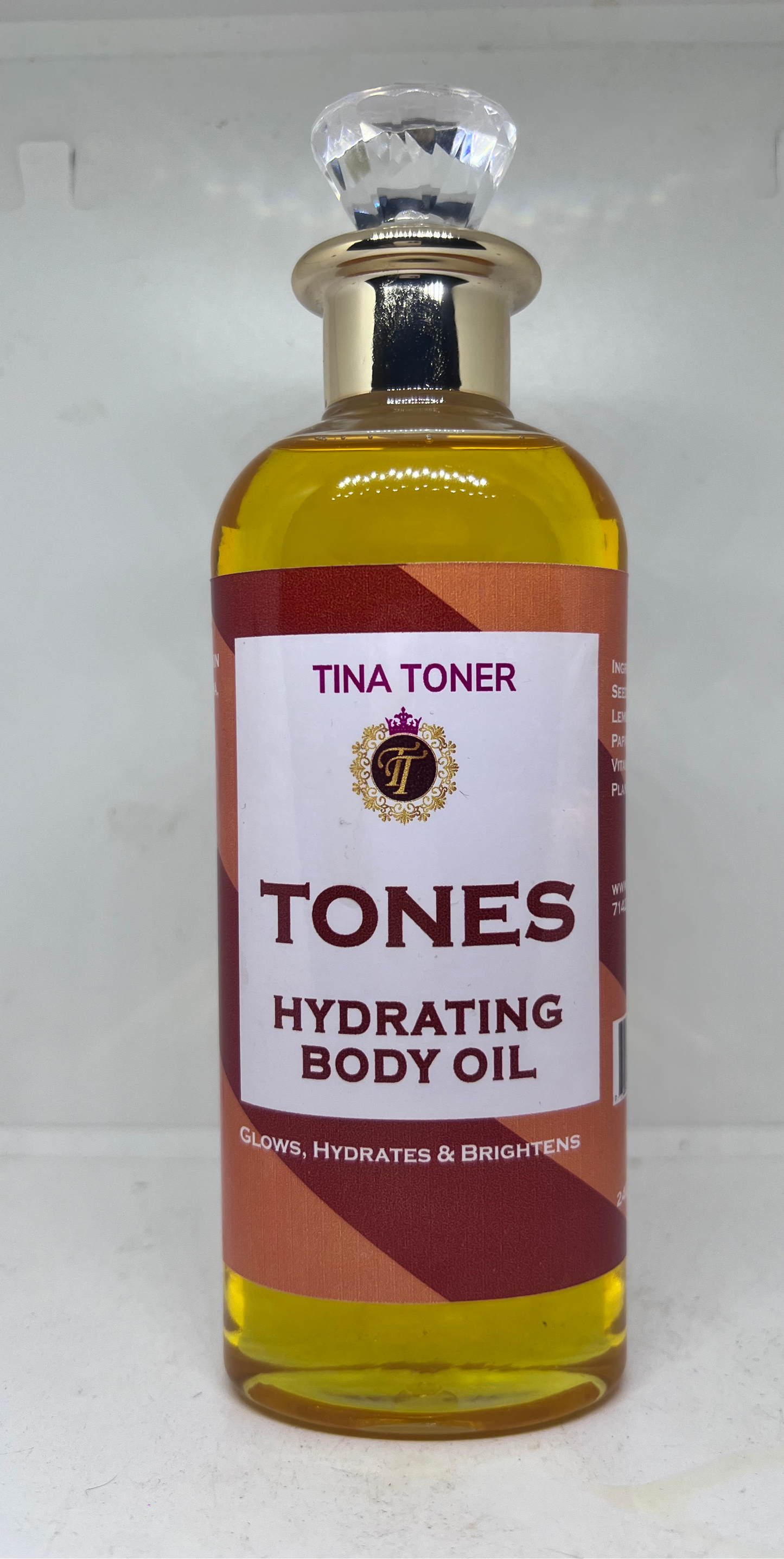 Tones Body oil hydrating oil 8 oz