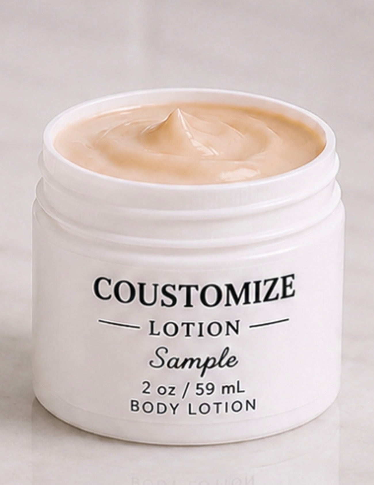 Sample Coustomize Cream 2 Oz