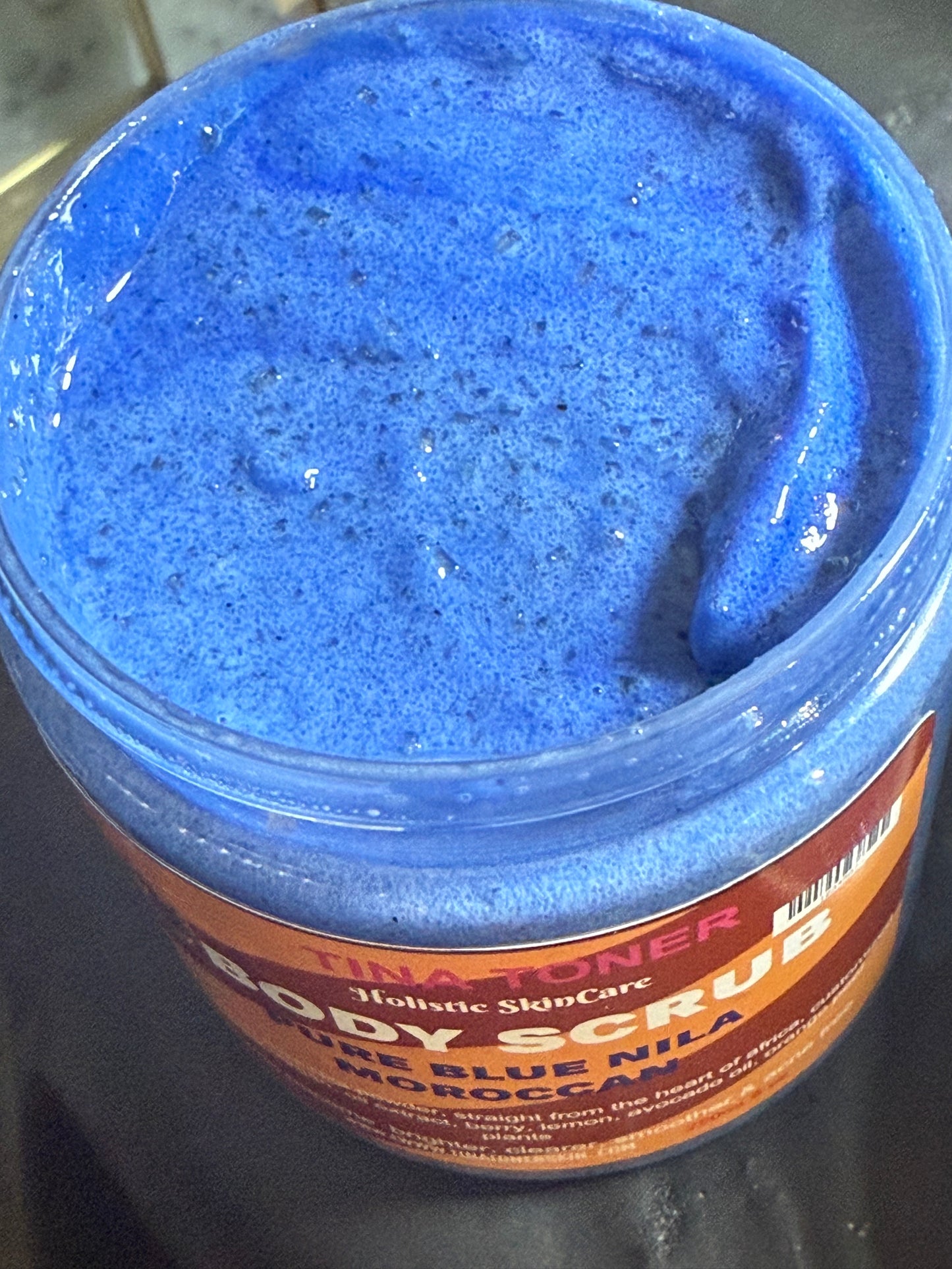 Pure Brightening Blue Nila scrub( morrocan