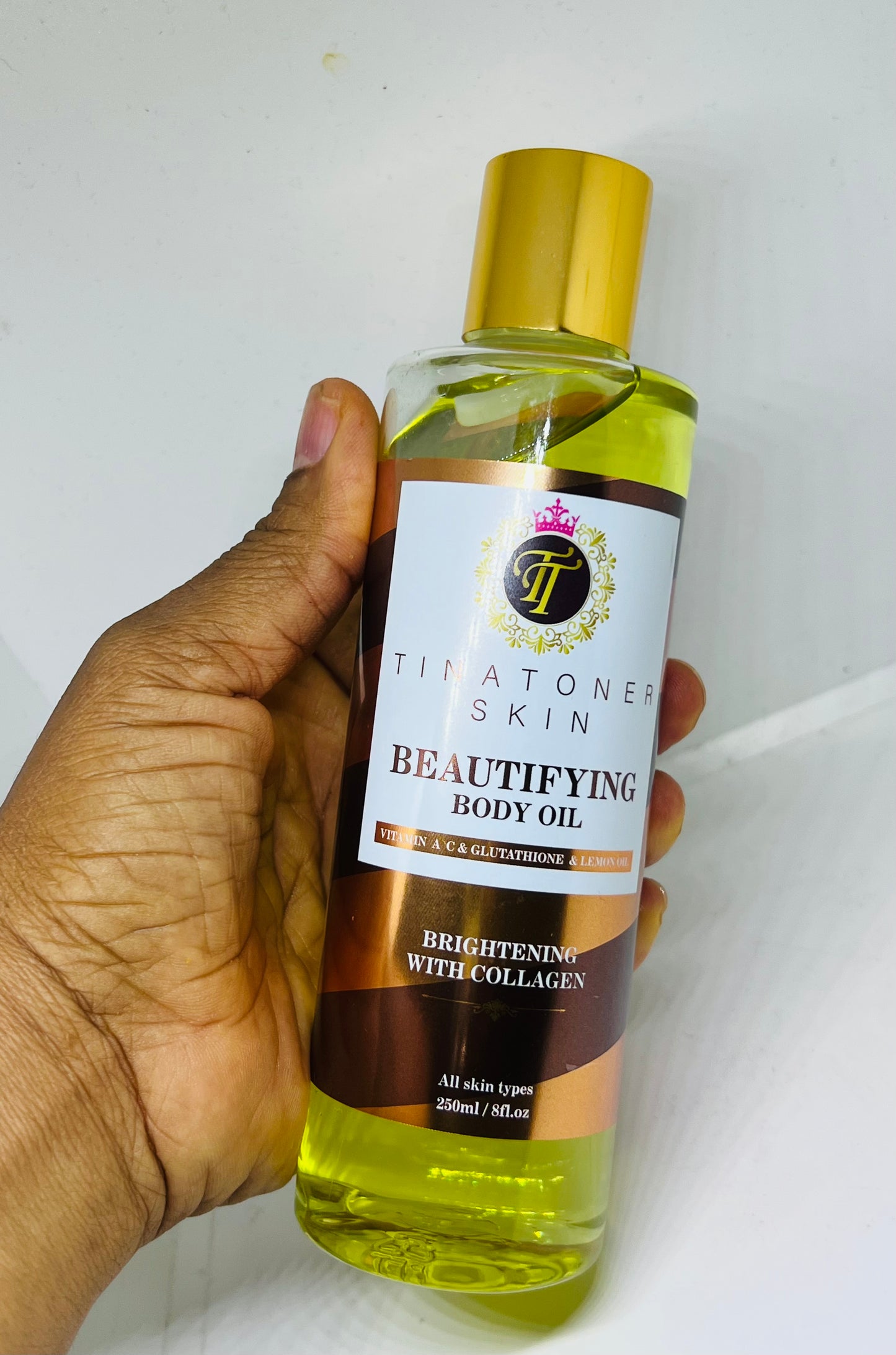 BEAUTIFYING Body oil hydrating oil 8 oz