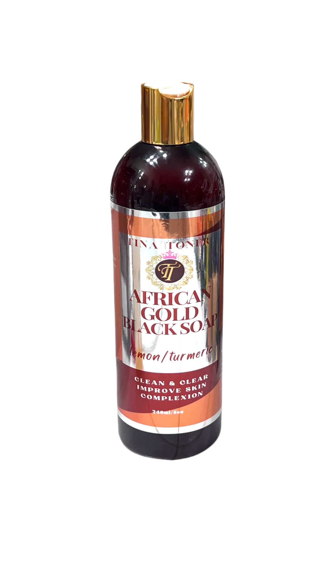 Africa Gold Black soap 16 oz