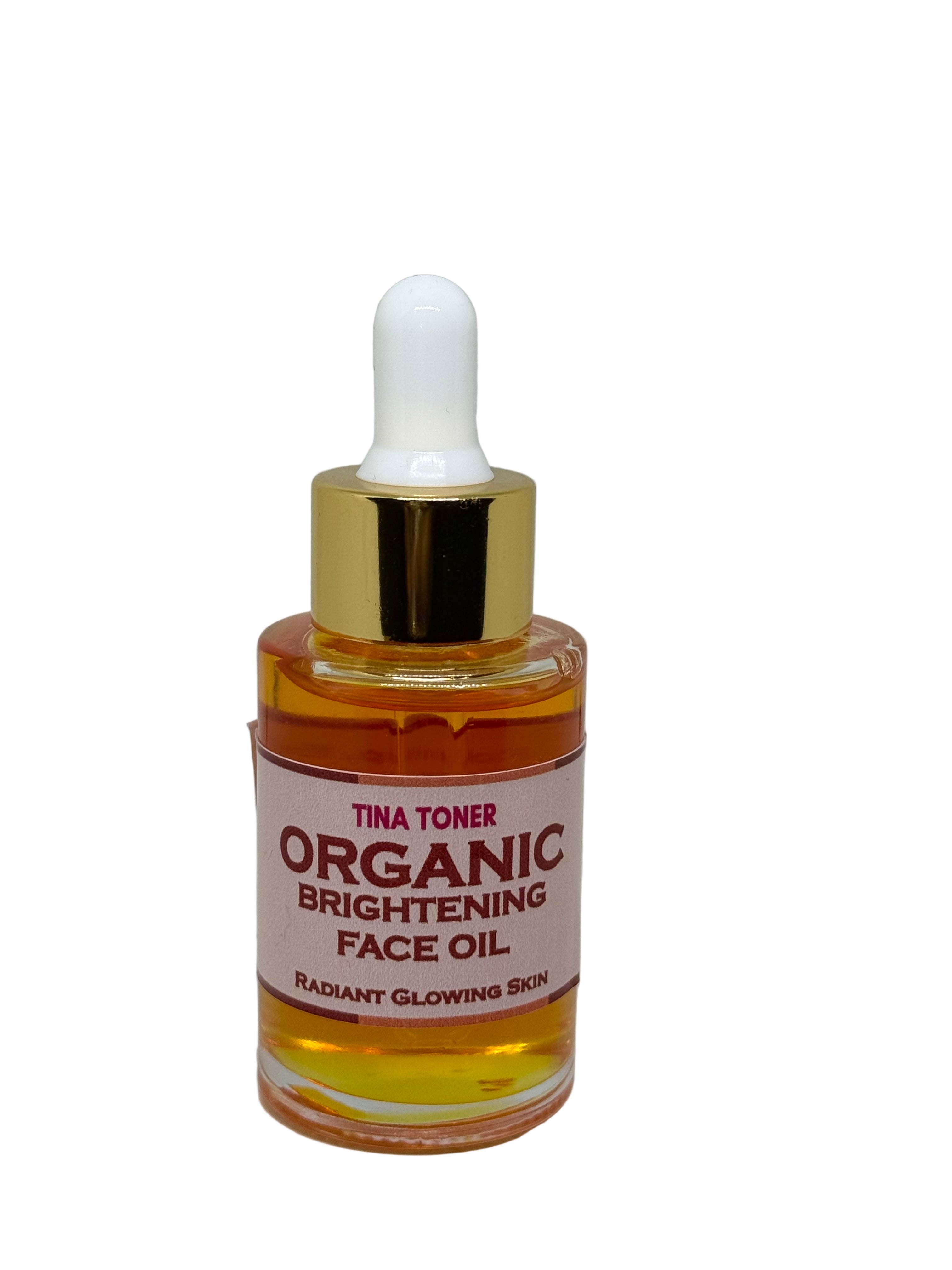 ORGANIC  Glow BRIGHTENING FACE OIL DROP 1oz