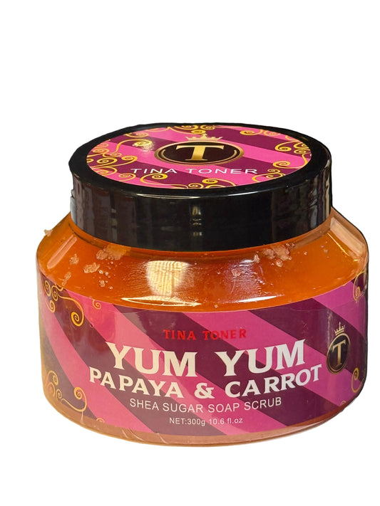 The YUM YUM PAPA Glow scrub