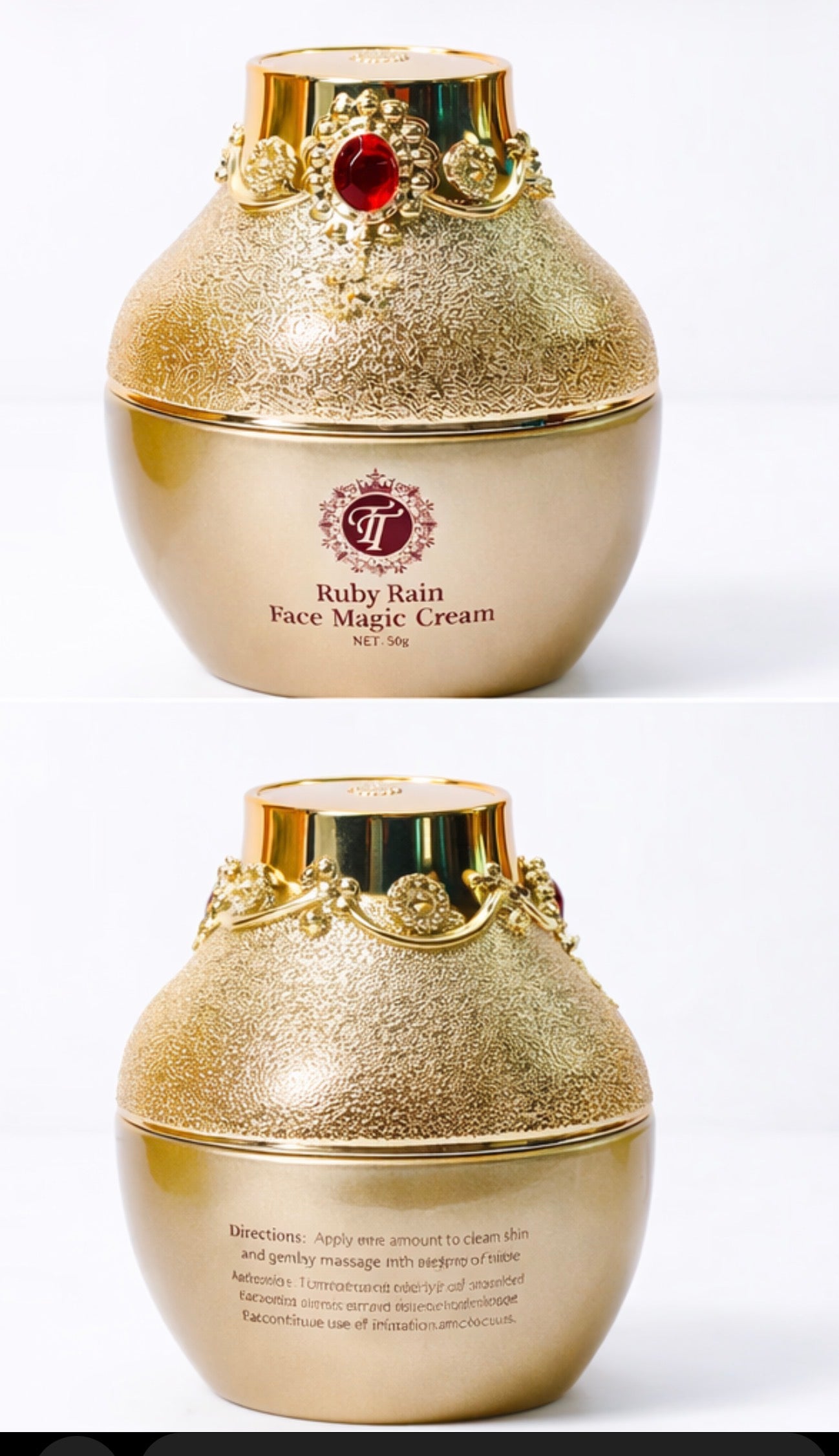 TTONE Ruby Rain Face Magic CreaM.     Upgraded (50g)