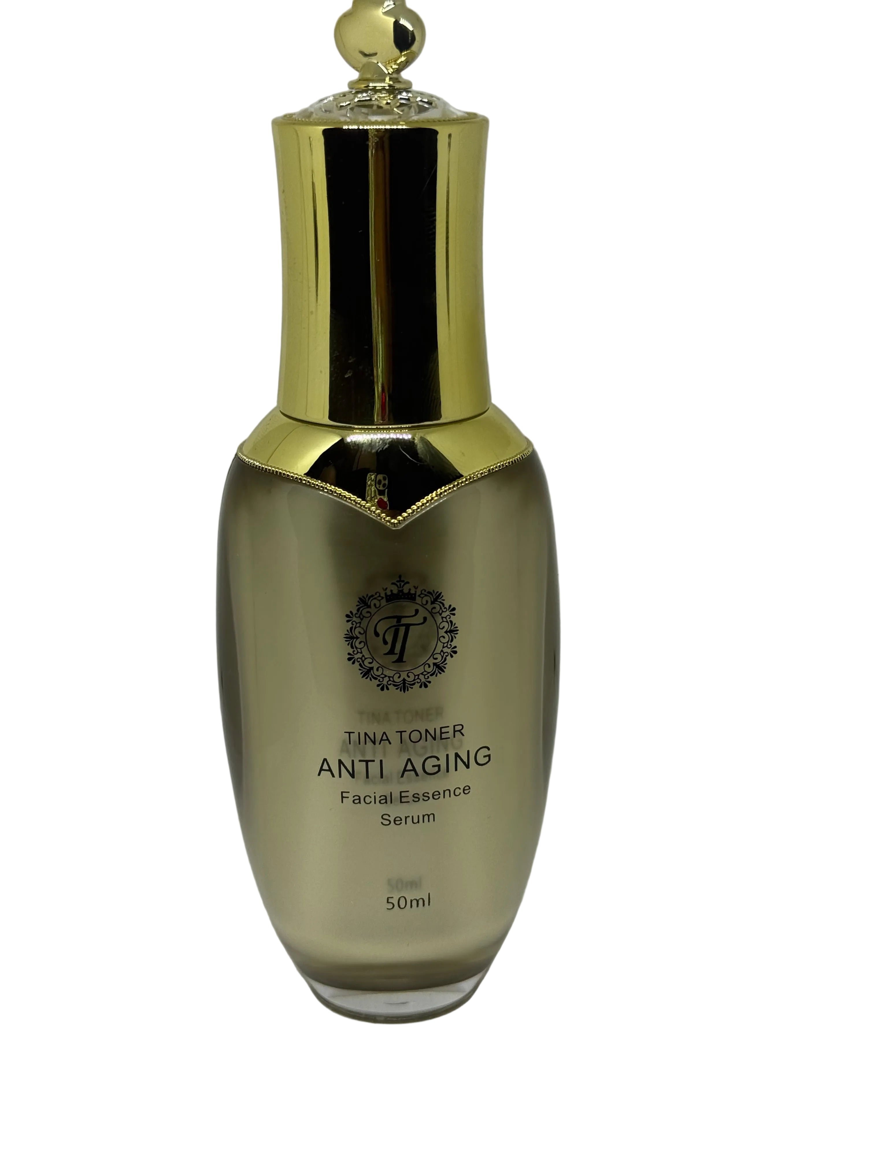 Tina Toner Gold Luxury Anti-Aging Duo – Face Magic Cream & Facial Essence Serum