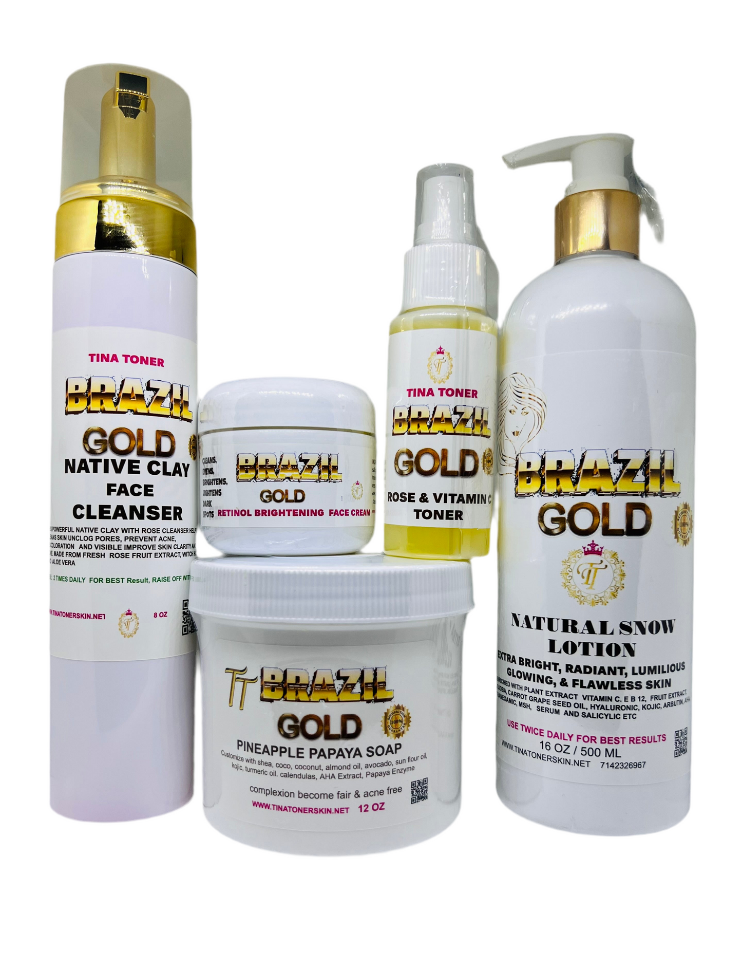 BRAZIL FLAWLESS GLOW KIT Body lotion sets