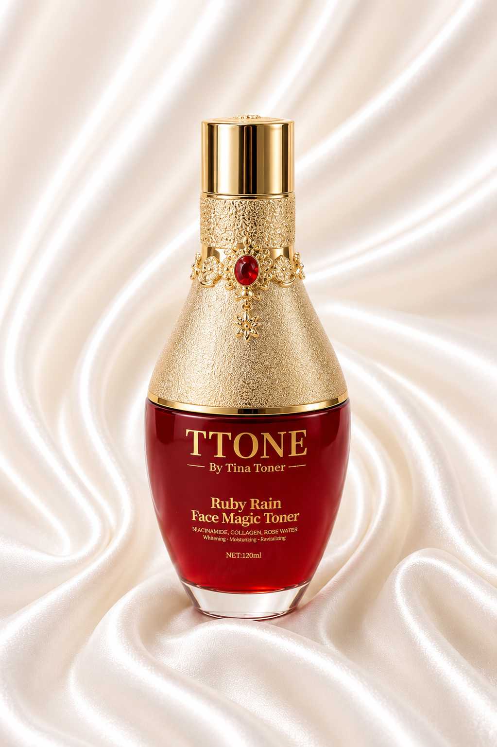TTONE Ruby Rain Face Magic Toner 120ml