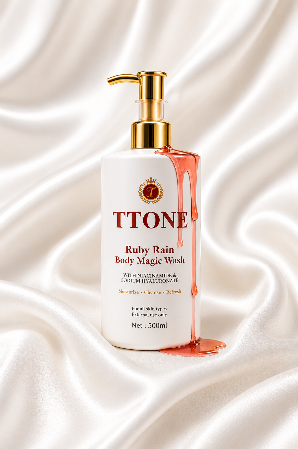 TTONE Ruby Rain Body  magic Luxury WASH  ( limited edition ) 500ml (Copy)