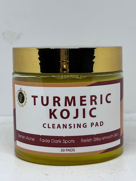 Turmeric Kojic Acid
Exfoliating Cleansing
Pads