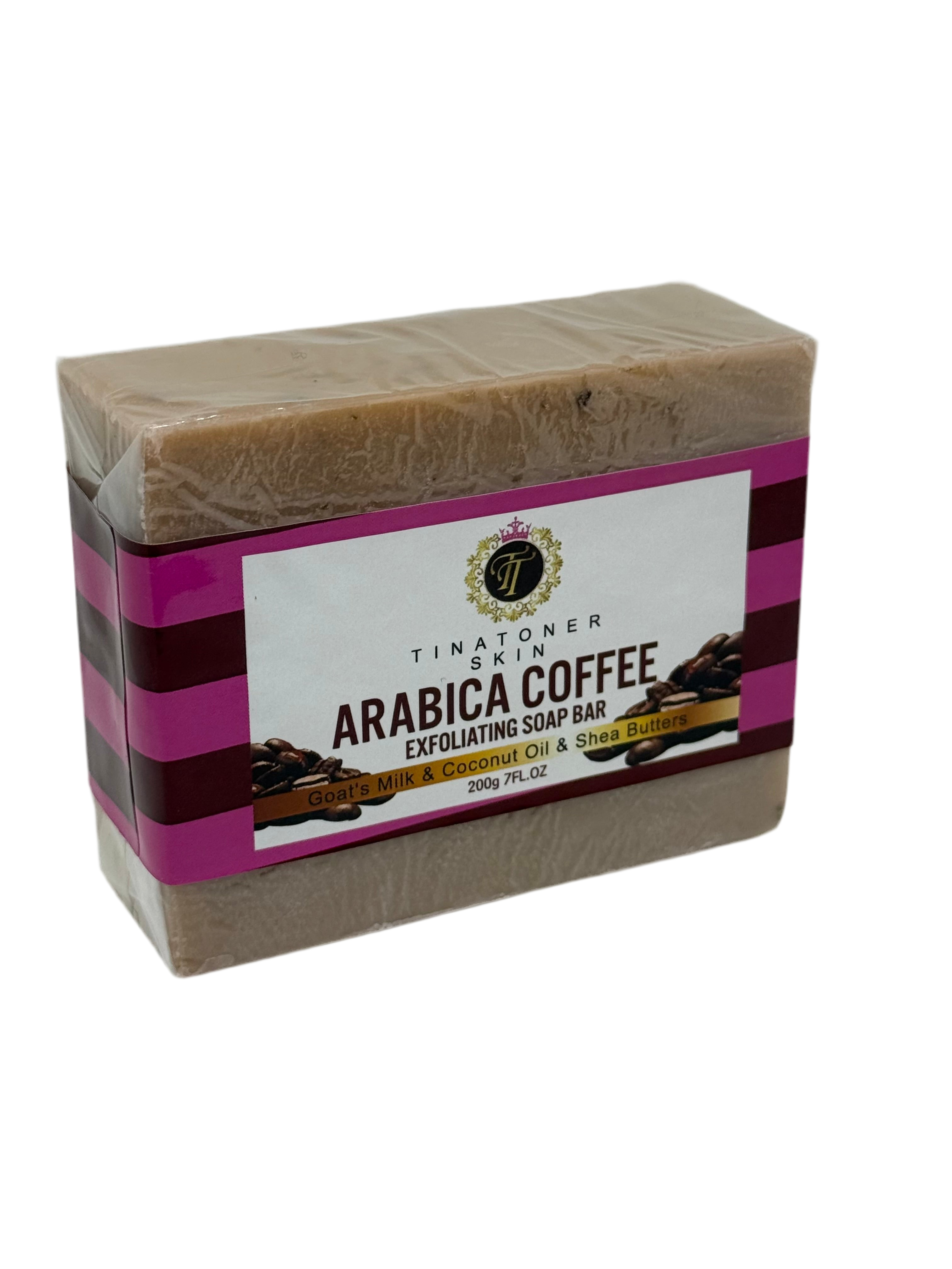 Arabica coffee exfoliating soap 200G
