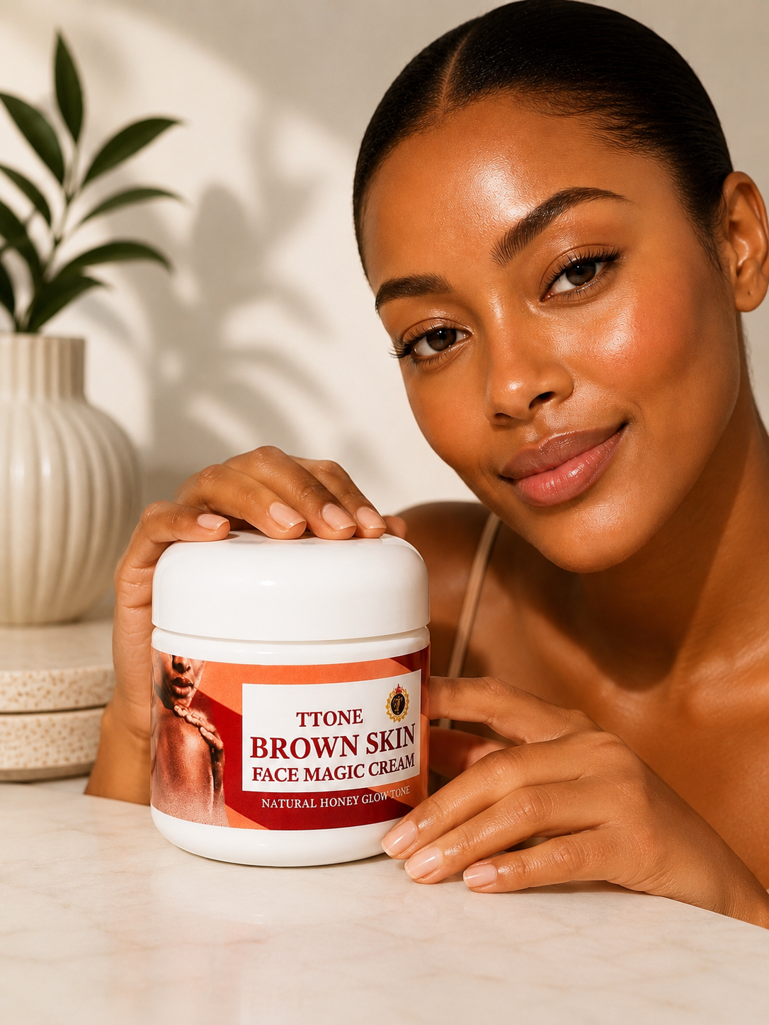 Brown Caramel skin FACE cream 60ml
