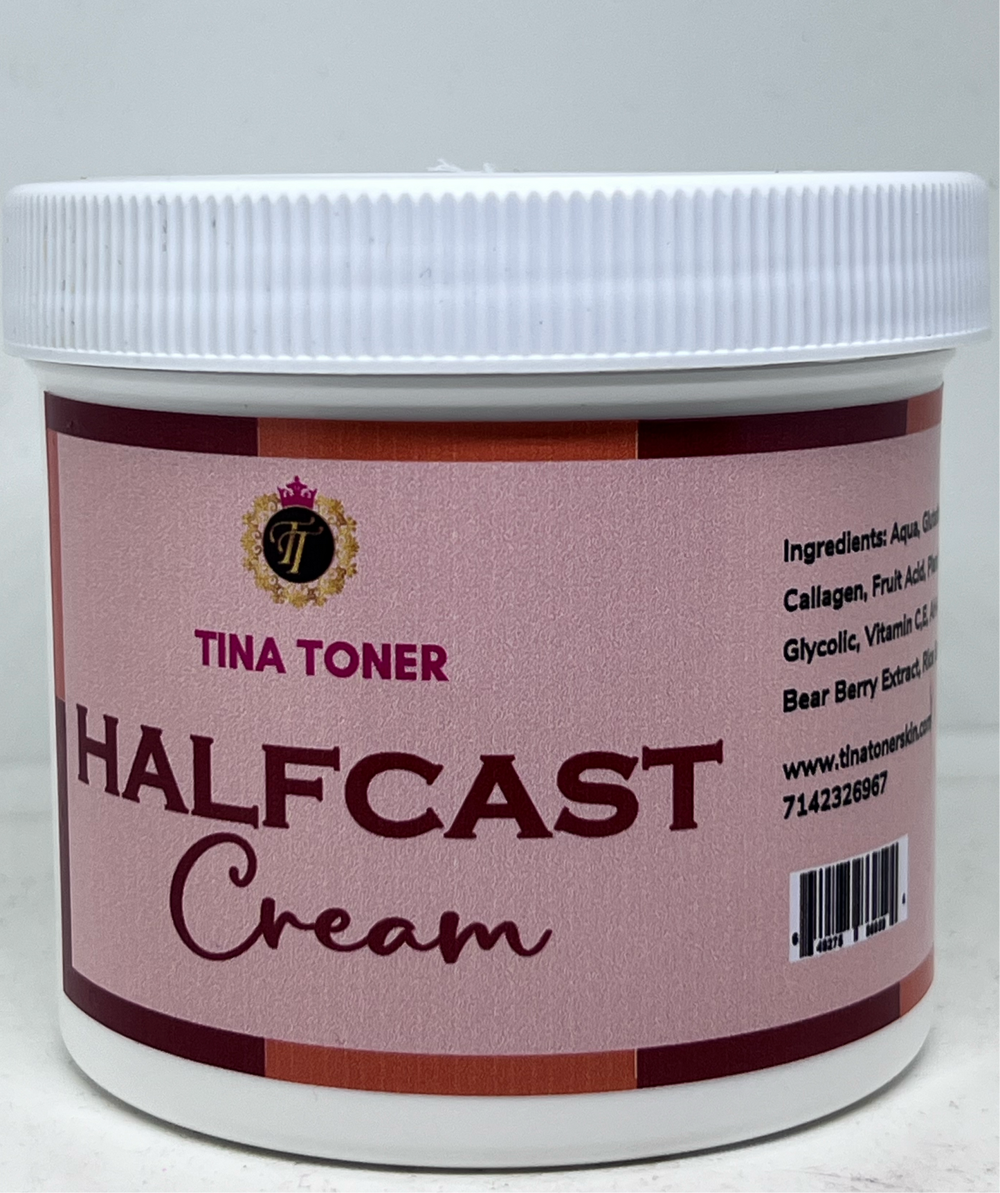 Half cast cream12 oz large