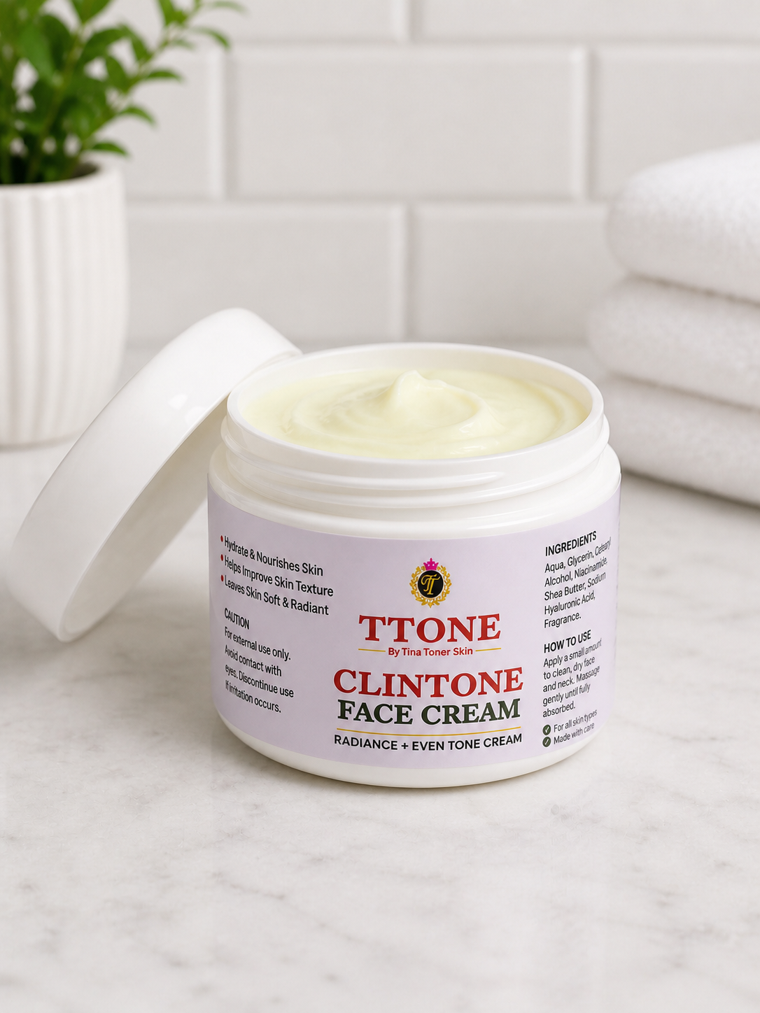 Clinton Face Restore Cream 2 oz