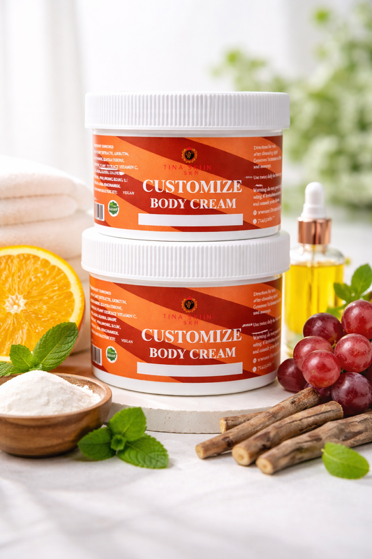 Valentine deal 2 Large Customized cream 2 Face magic  + soap and toner