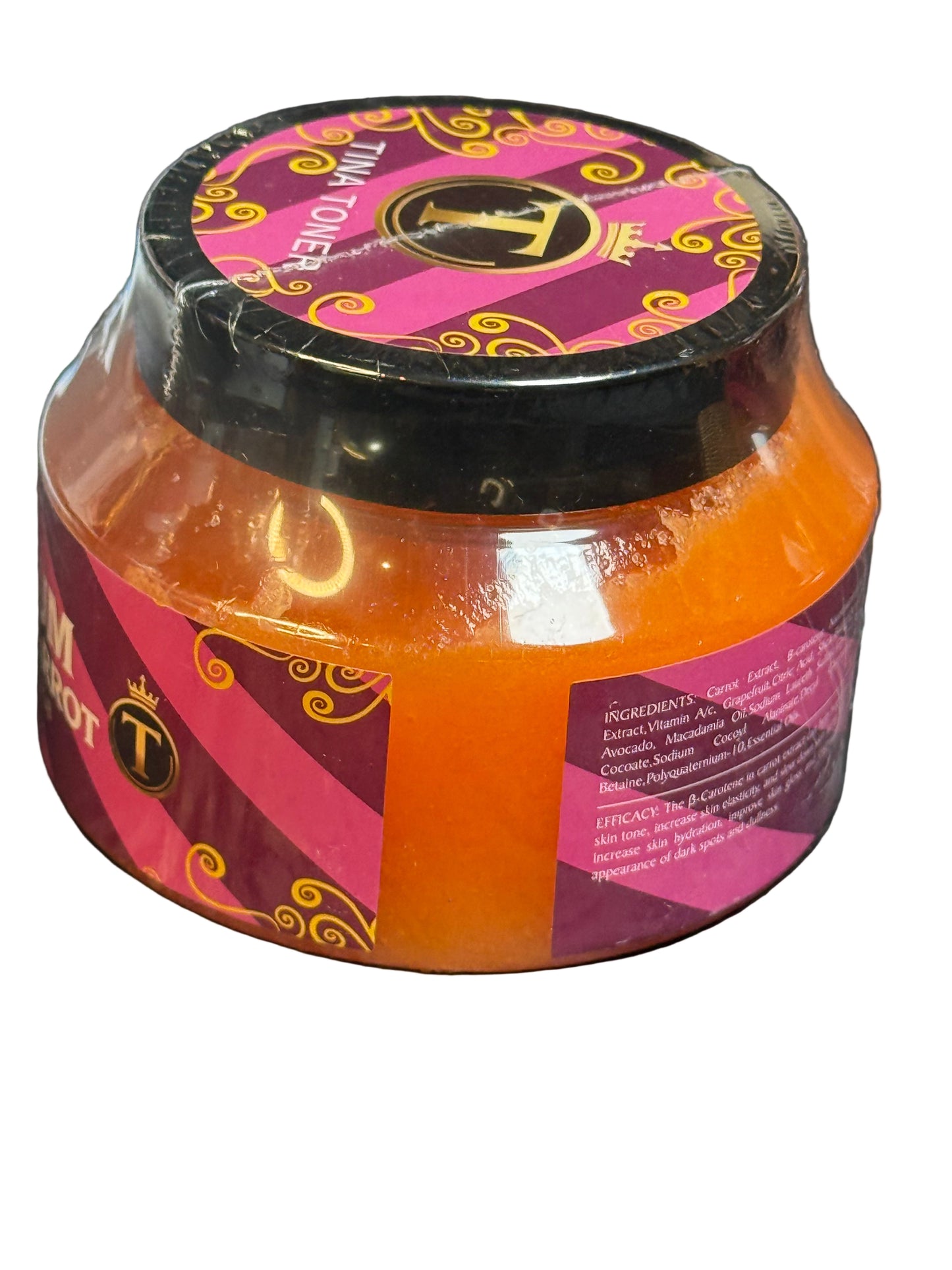 YUM YUM C  PAPAYA and carrot BODY scrub