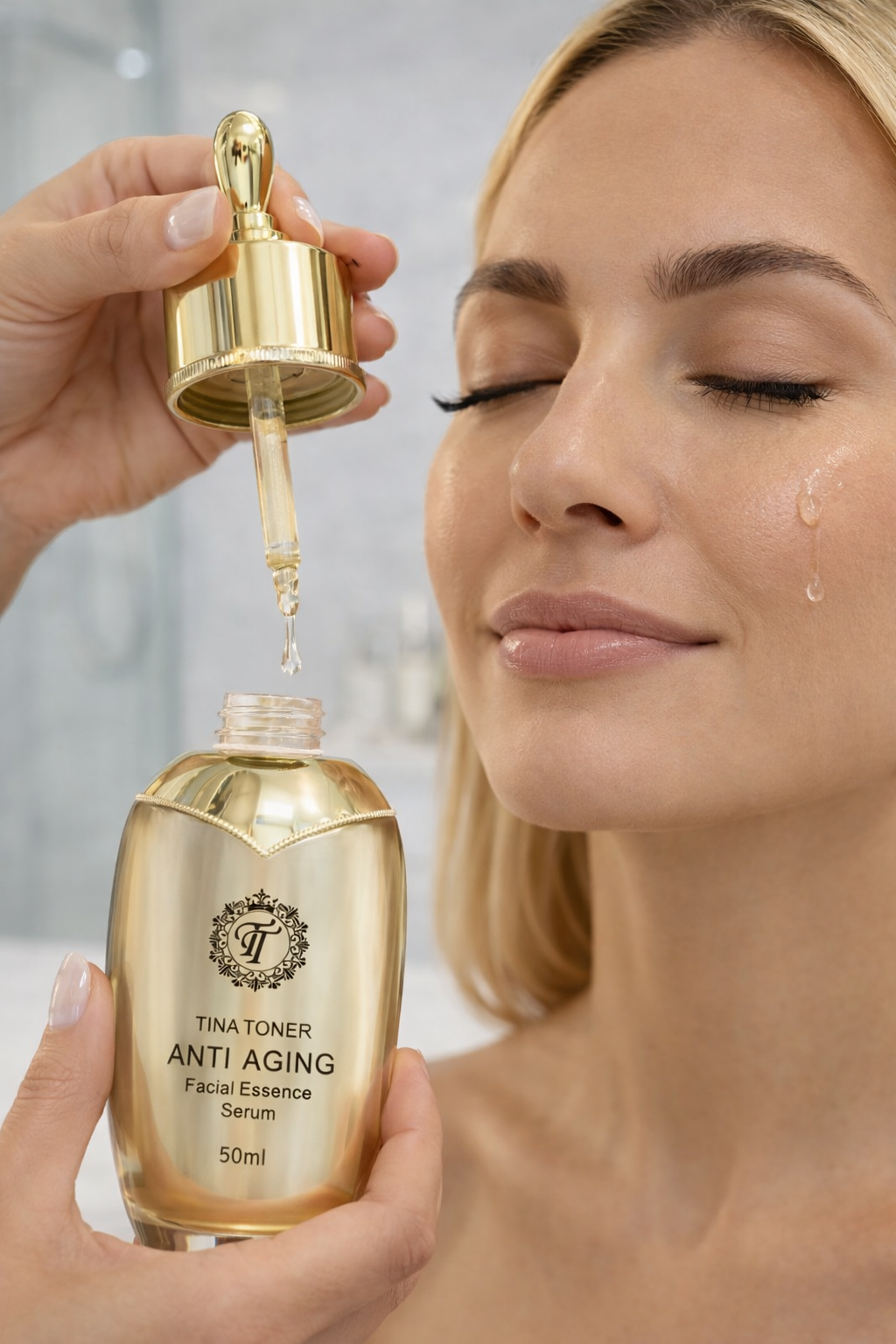 TTONE Gold Luxury Anti Aging Day Serum 30ml