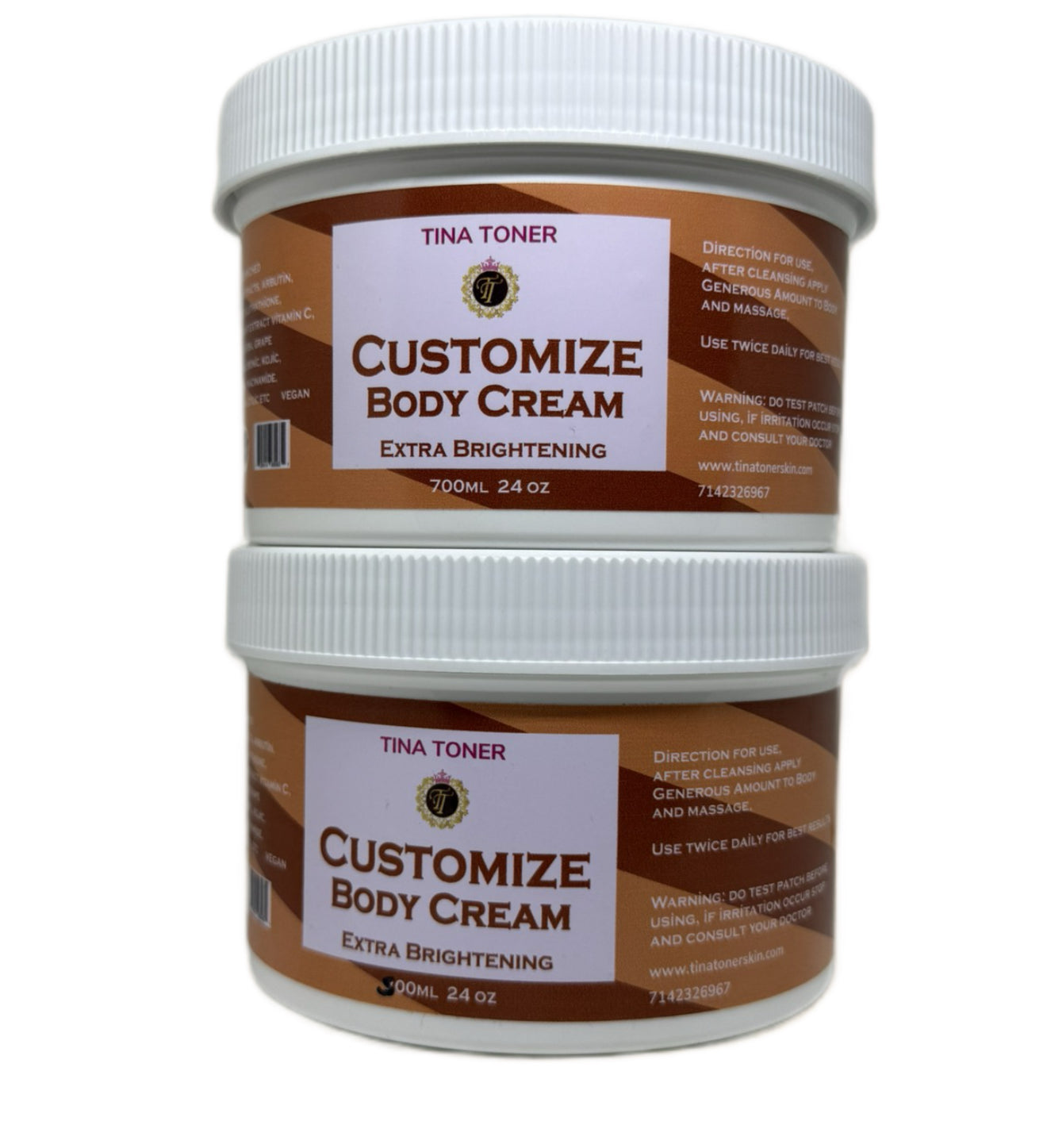 Customize Body Cream full body
