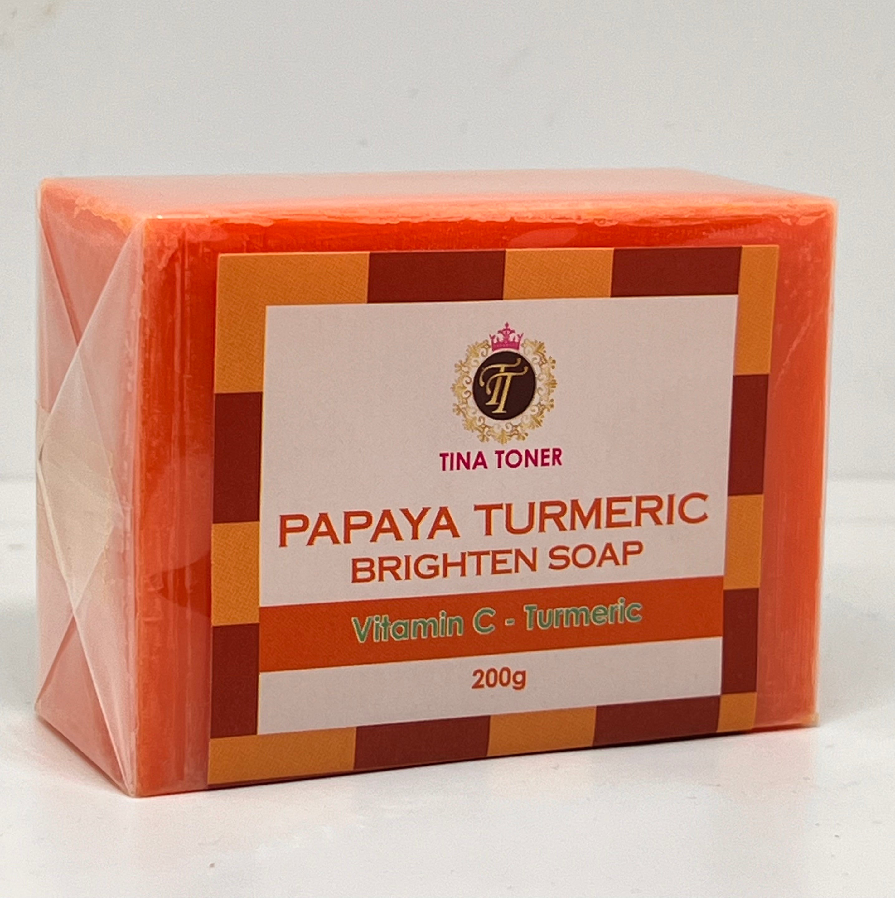 TURMERIC PAPAYA GLUTATHION SOAP 200gr