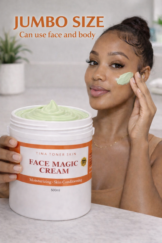 JOMBO  SIZE FACE MAGIC BRIGHTENING CREAM (500ml