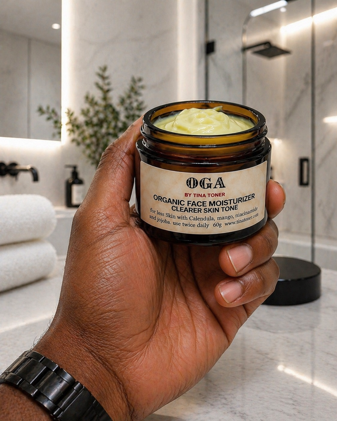 TTONE OGA MOISTURIZING FACE CREAM 60ml
