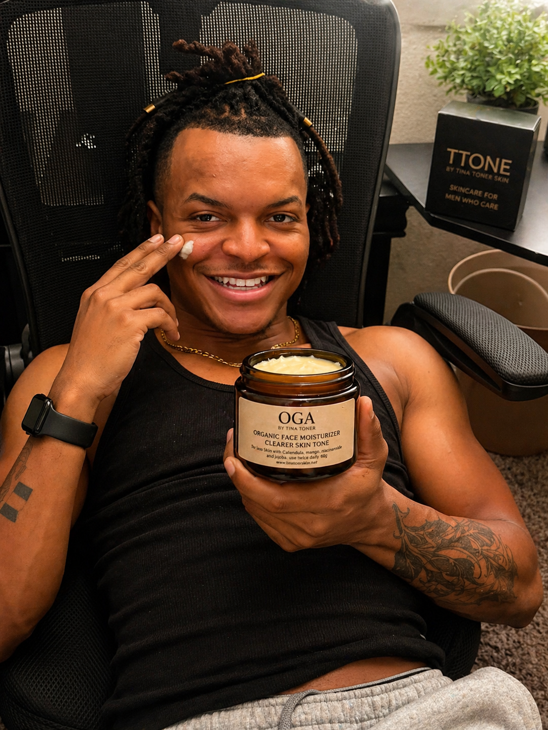 EMAN MEN OGA FACE MOISTURIZER cream 60ml