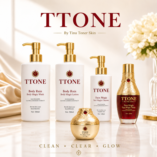TTONE Ruby Rain  magic Luxury  toner Brightening ( limited edition )