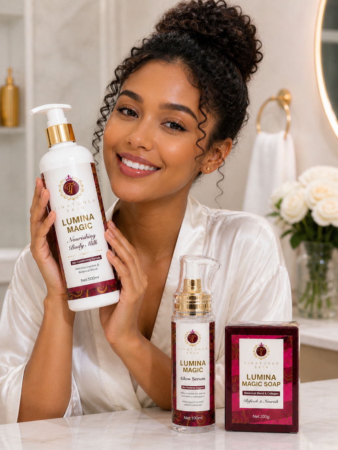 Lumina Magic Glow Lotion  set of 3
