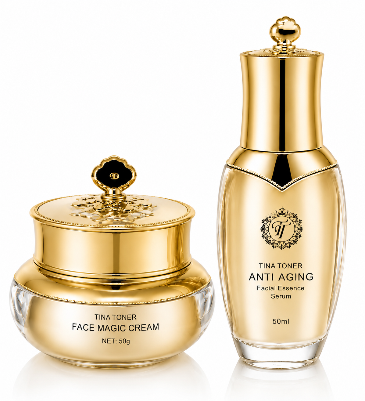 FACE MAGIC  CREAM  & SERUM. SET