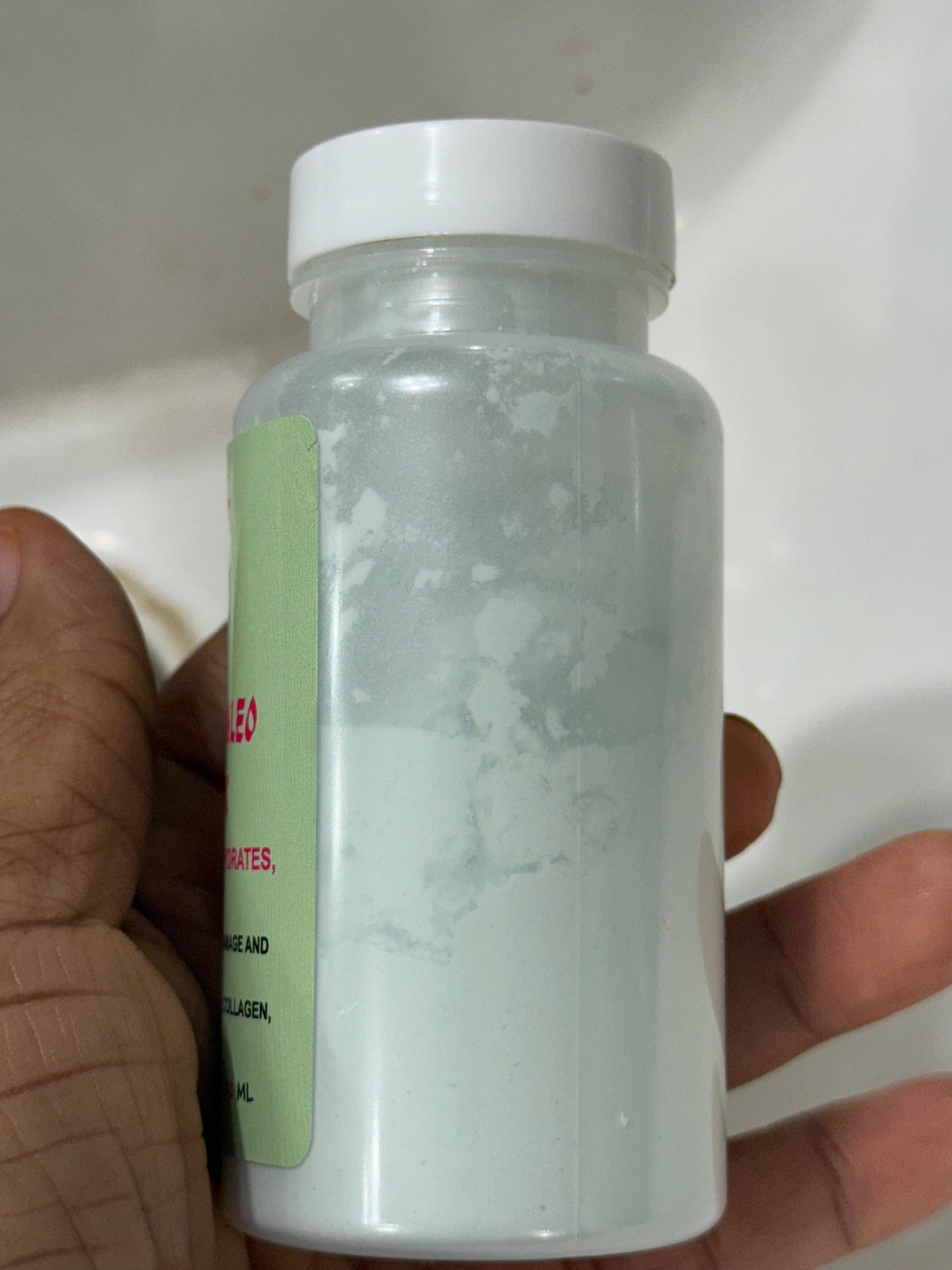 Aloe. And peppermint powder mask  (Anti Acne )100g