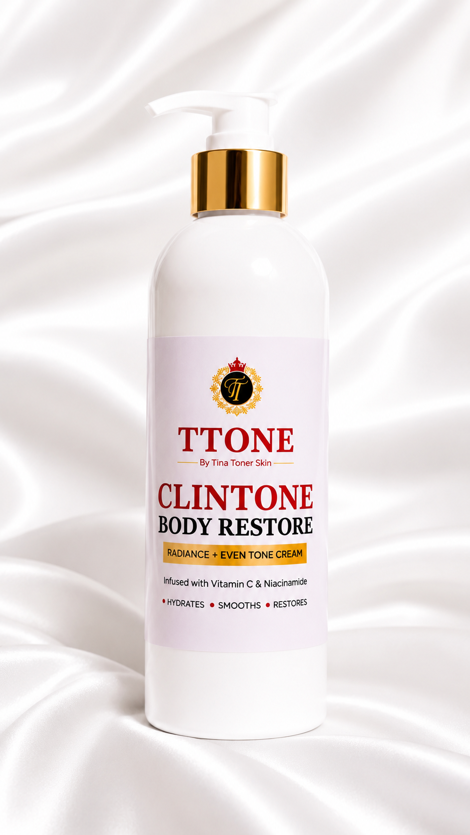 CLINTONE Body  & FACE Restore Cream 16 oz set