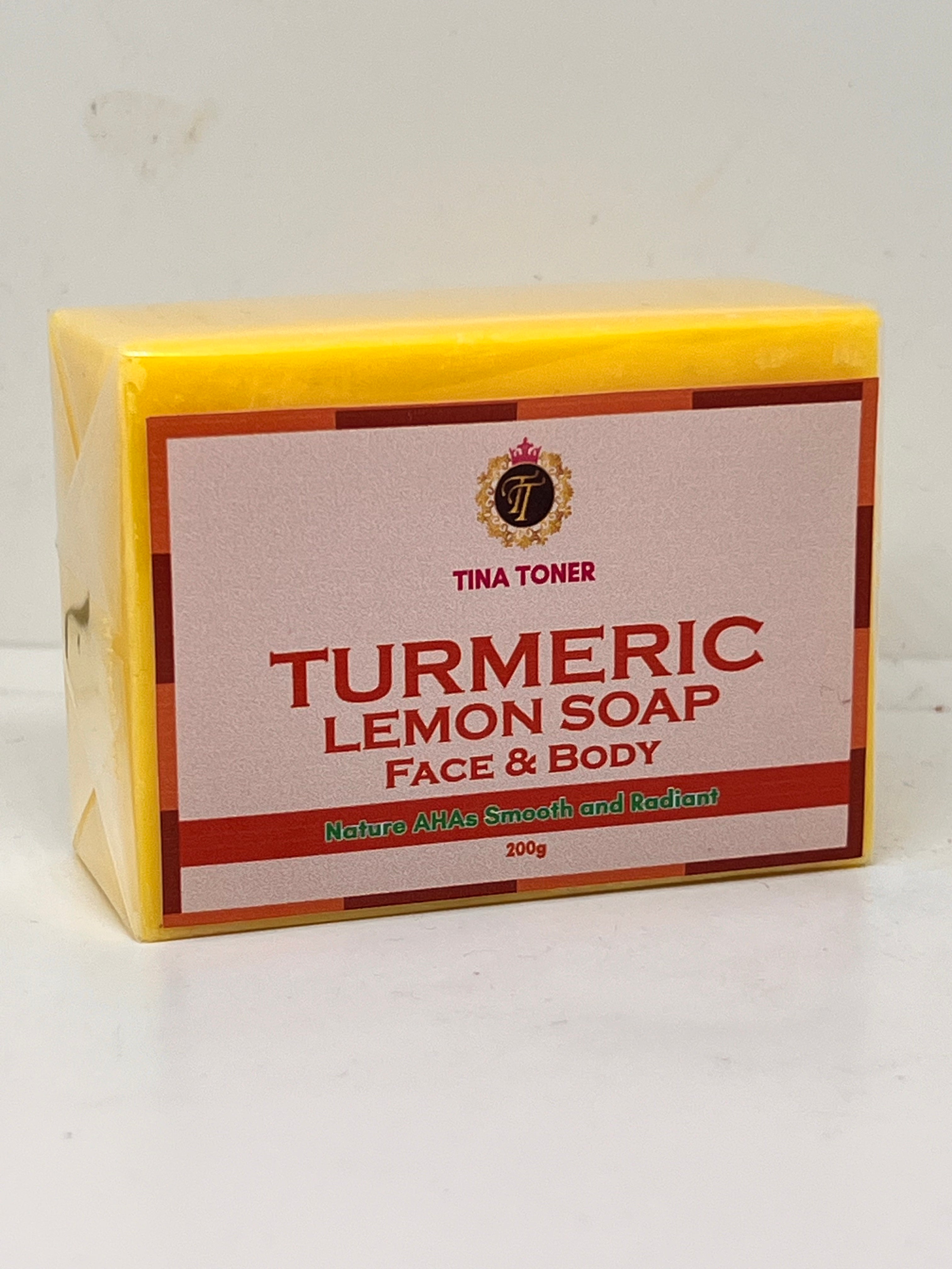 Glutathione Turmeric Lemon Face & Body Soap 150g
