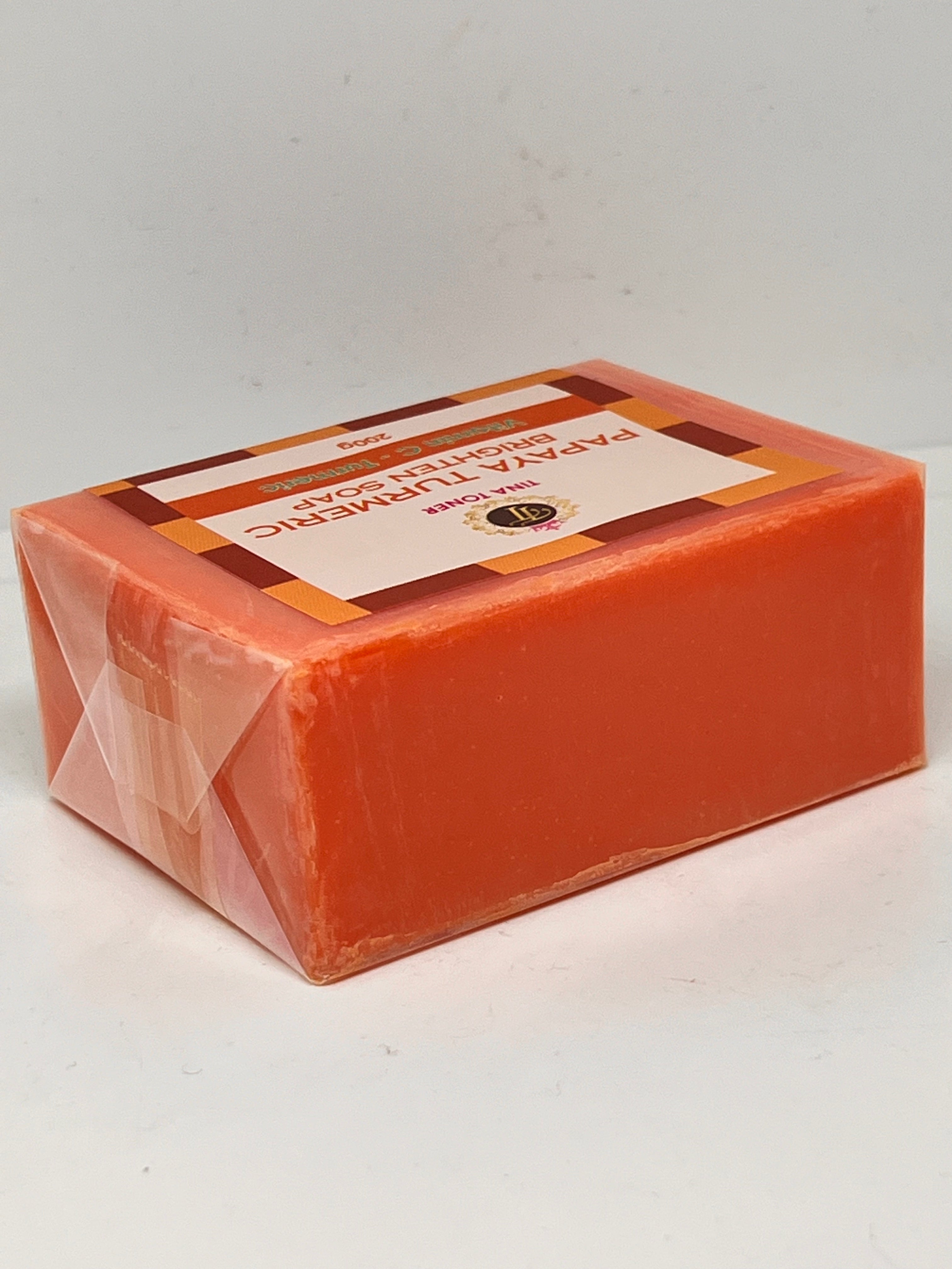 TURMERIC PAPAYA GLUTATHION SOAP 200gr