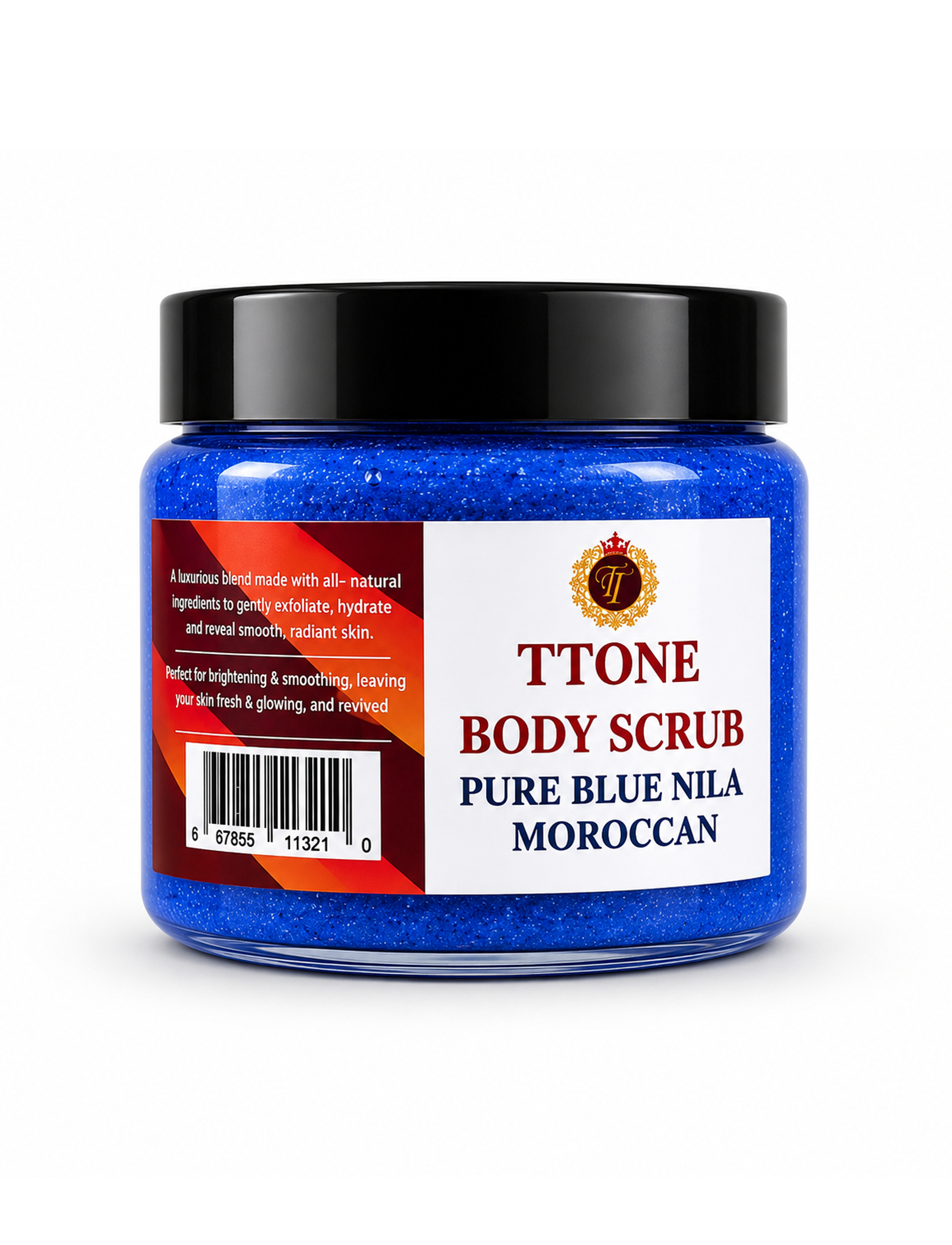 TTONE Morocan Pure Blue Nila Glow Scrub - Radiant Glow