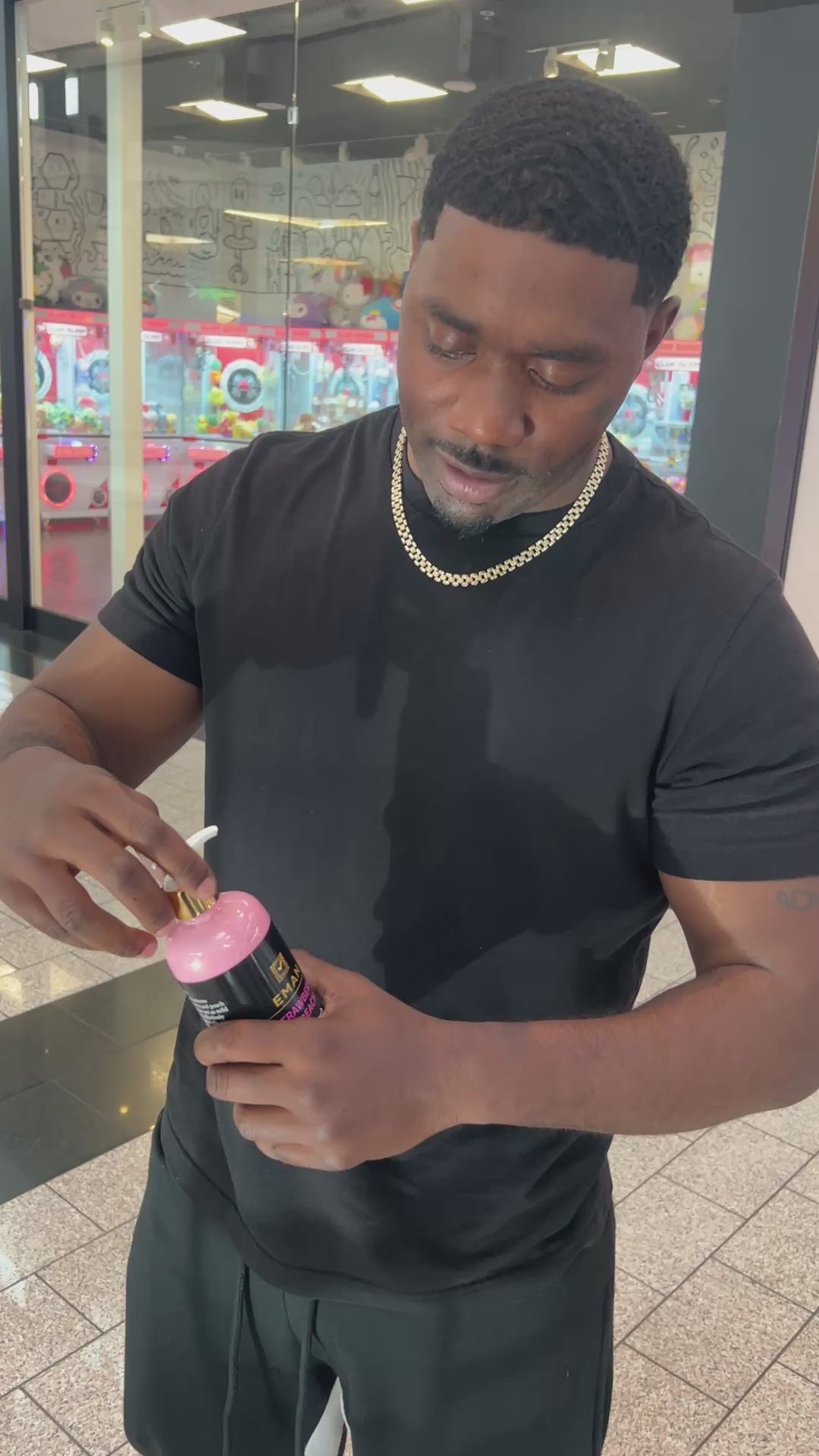 EMAN X TTONE Candy & Strawberry and face  moisturizer set