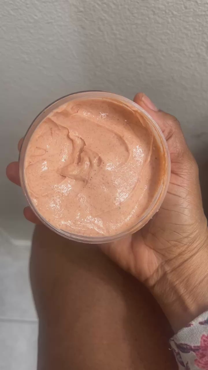 BERRY BRIGHT SCRUB   WITH PAPAYA AND TOMATOES scrub