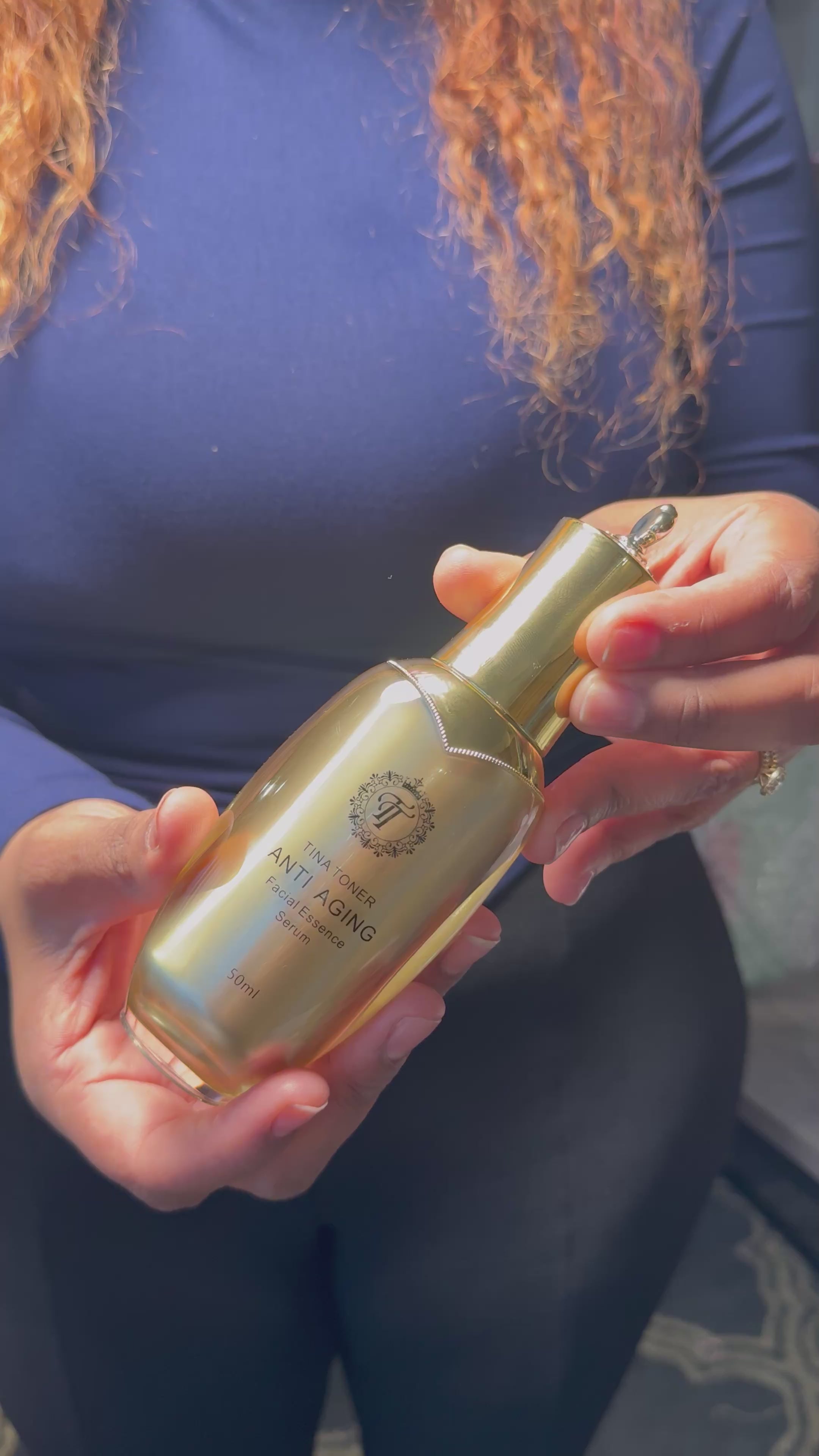 TTONE Gold Luxury Anti Aging Day Serum 30ml