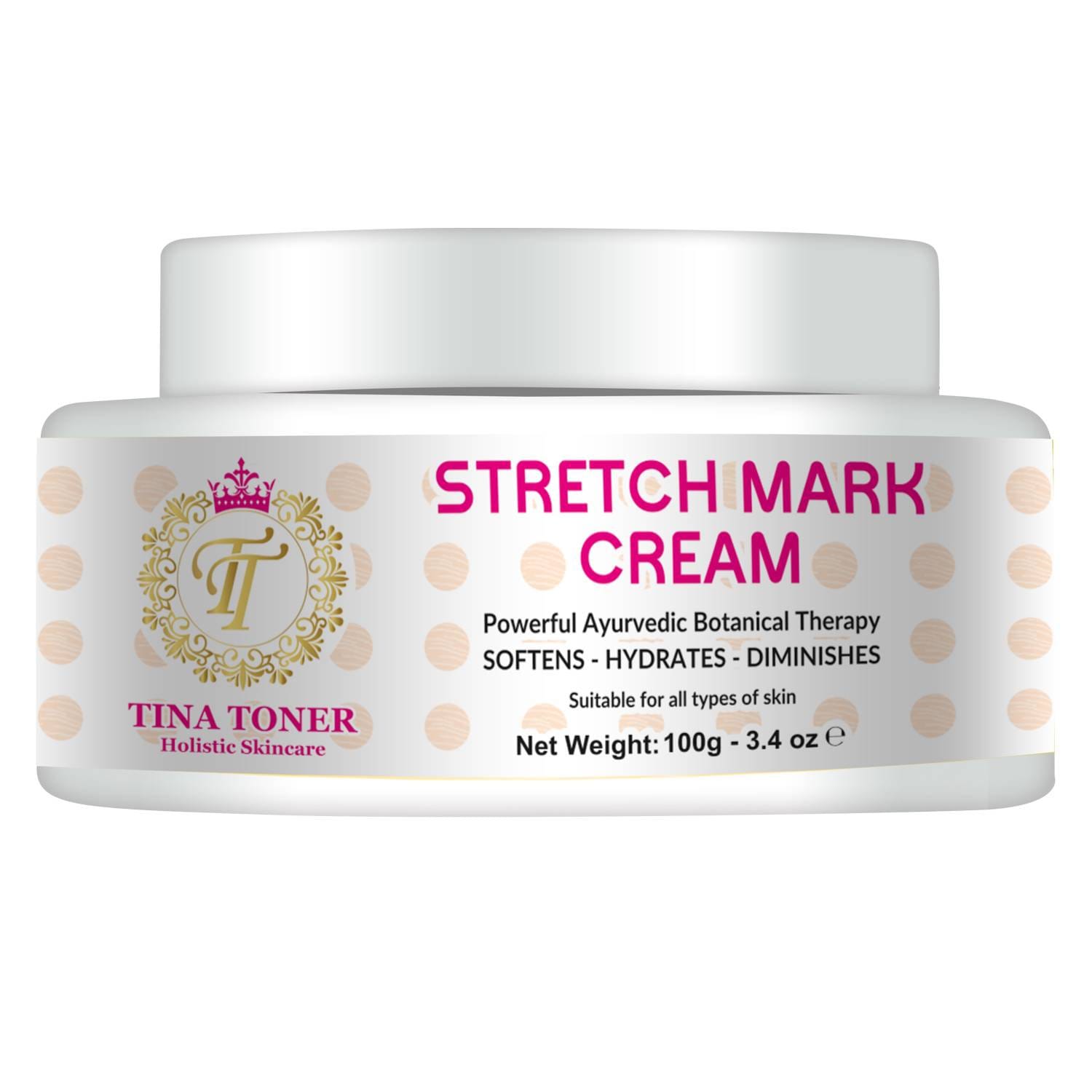 Organic Stretch Marks Cream Botanical Therapy 4 Oz