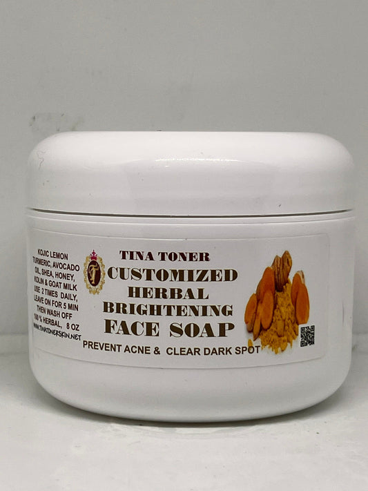 Herbal whitening face soap 8 oz