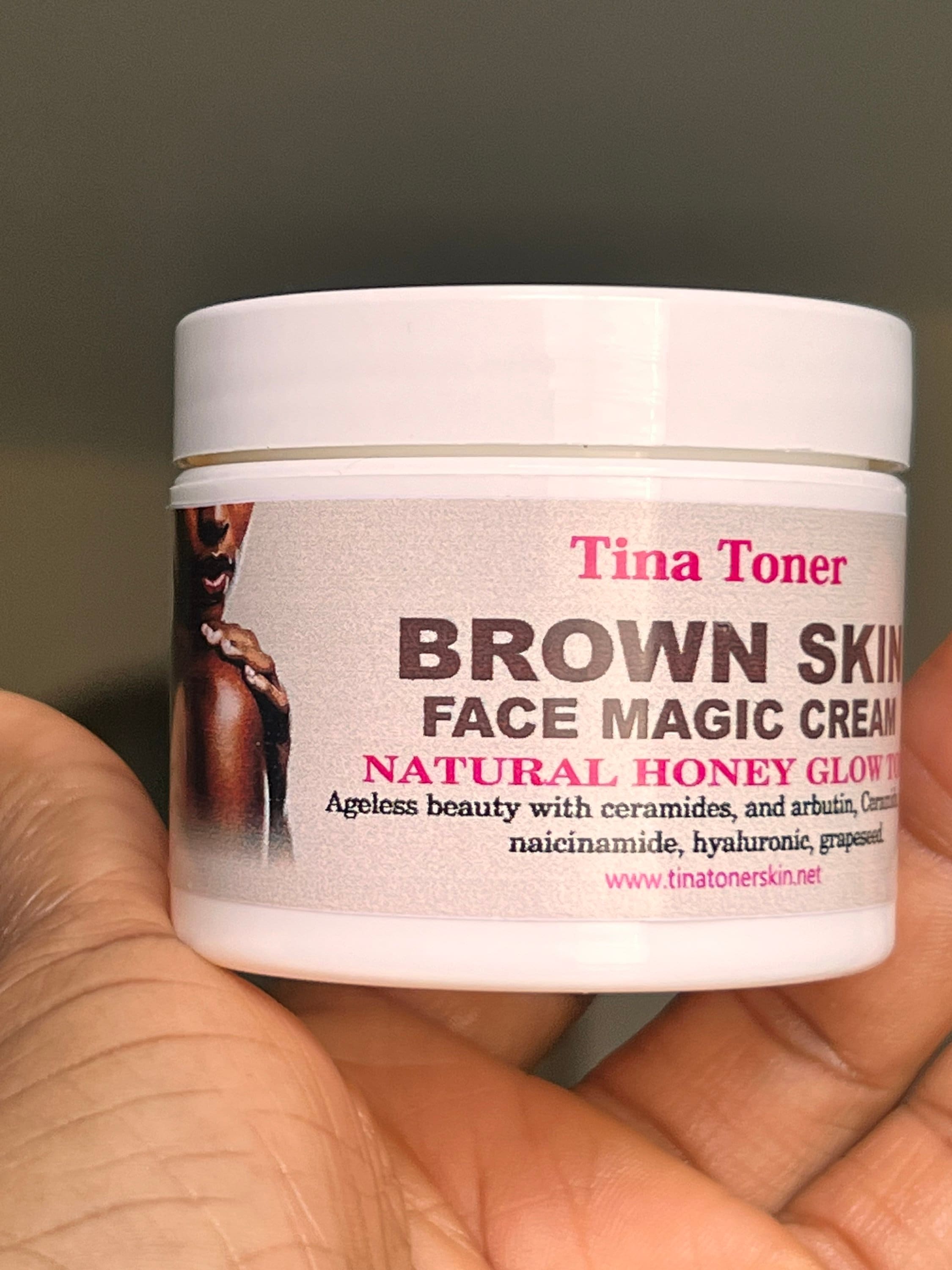 Brown Caramel skin FACE cream 60ml